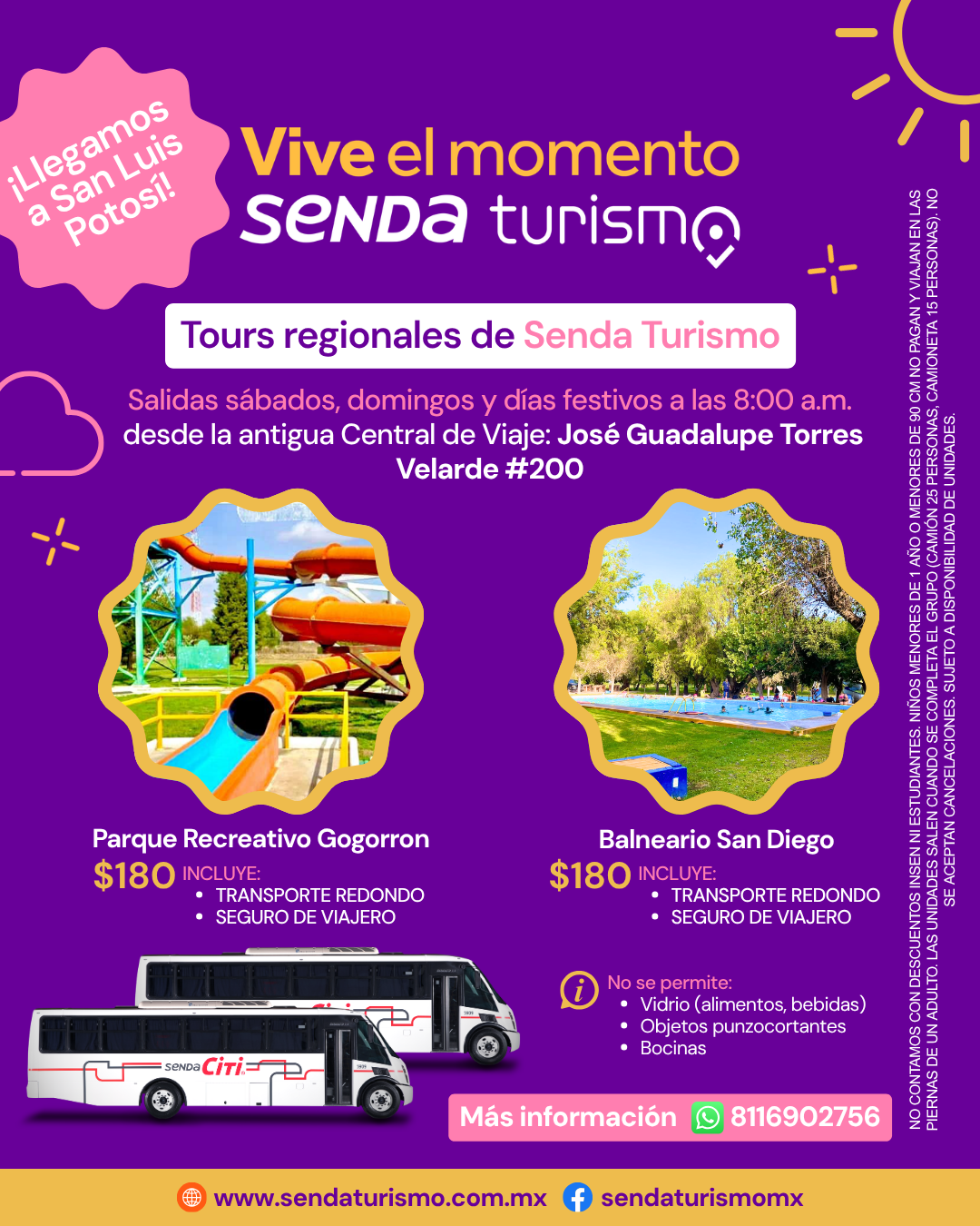 Senda Turismo Facebook ad: ¡Escápate de la rutina con Senda Turismo en…