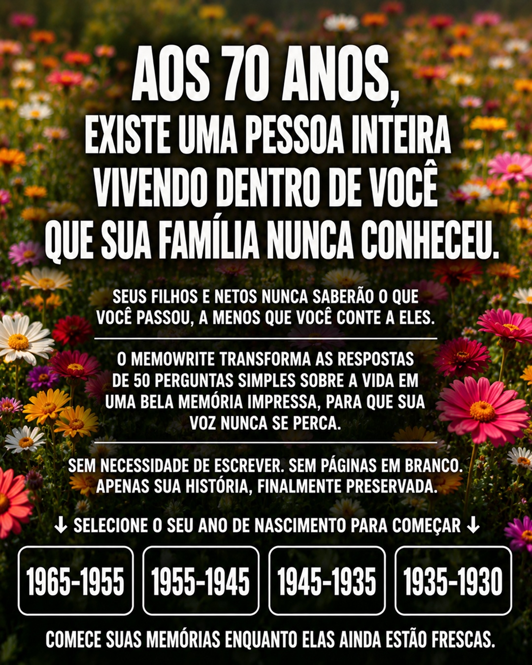 Memowrite Facebook ad
