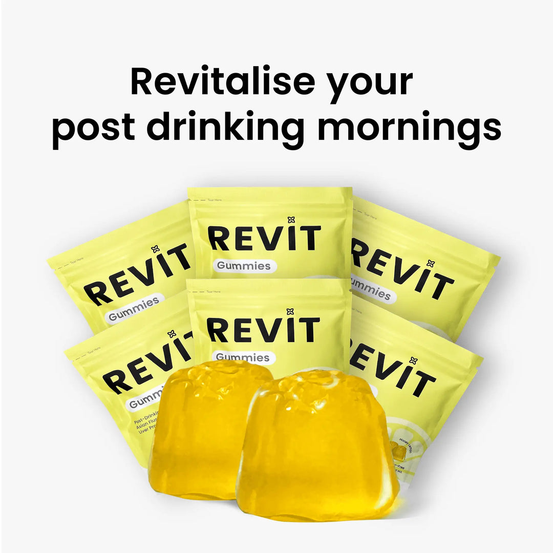 Revit Facebook ad: Do you turn red after just one drink?