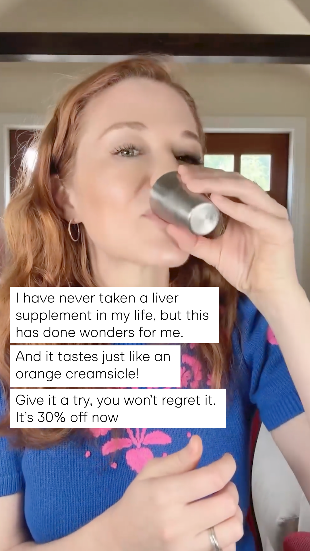 Sarah Drew Facebook ad
