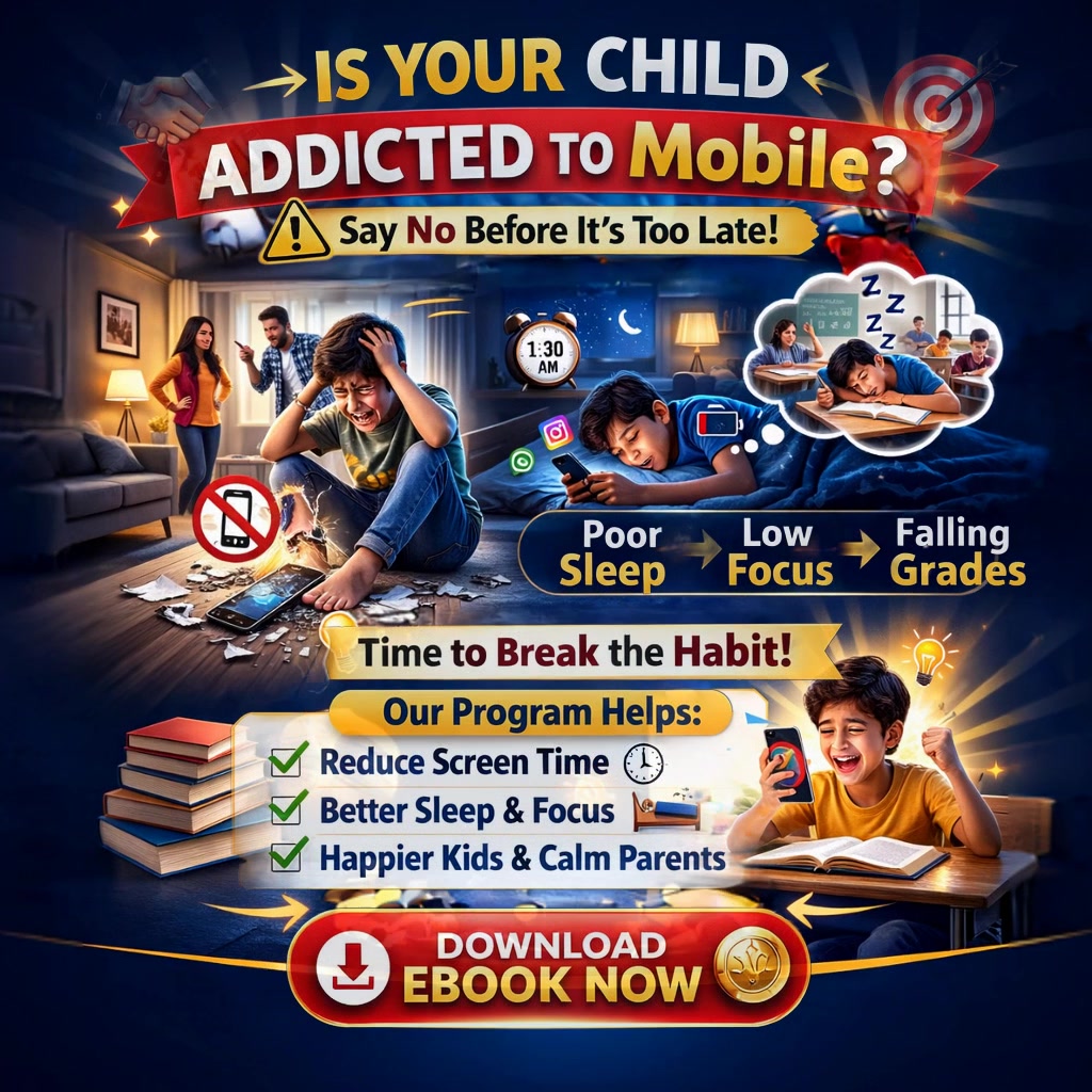 STW Training Service Facebook ad: Is Your Child Hooked on Screens? Break the Mobile…
