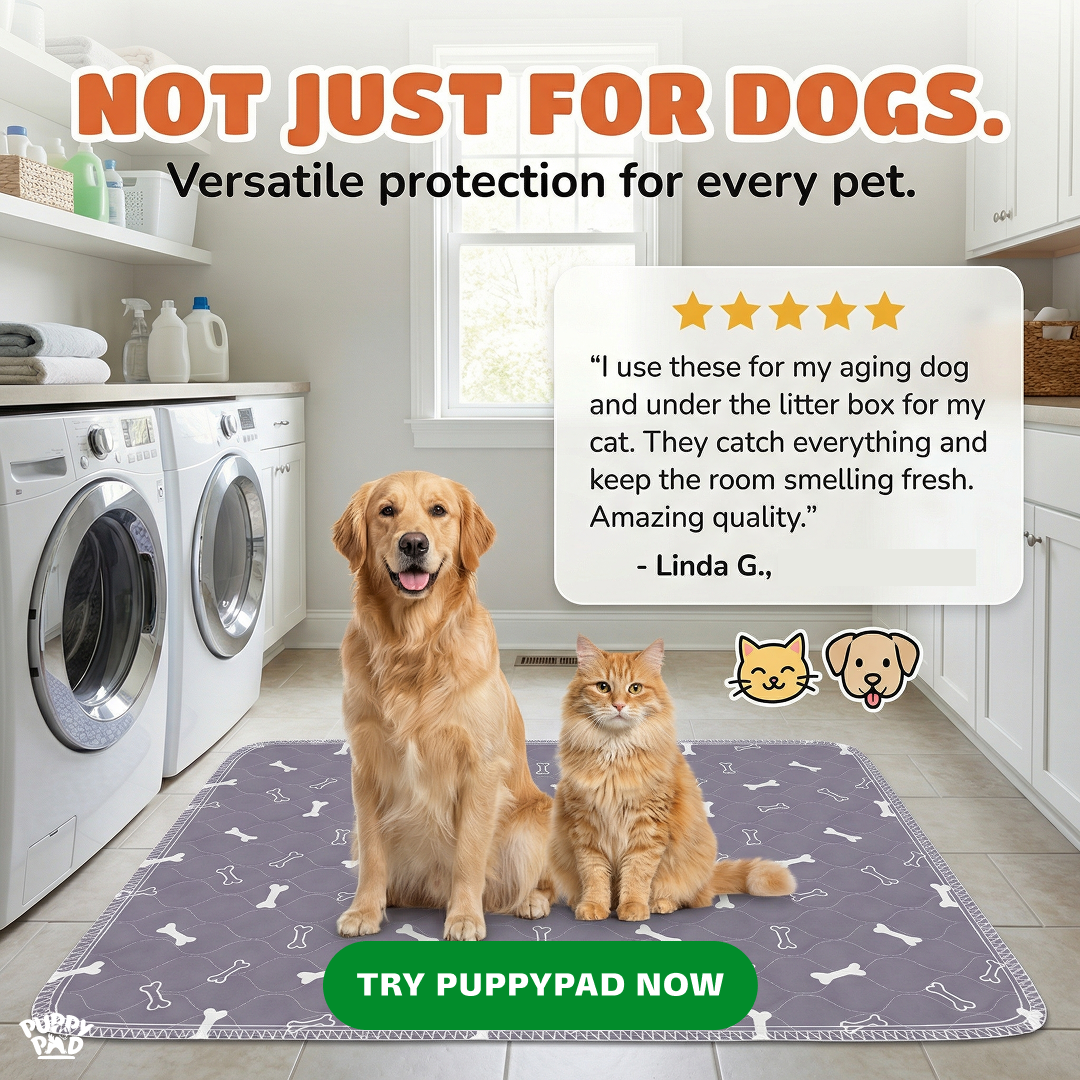 PuppyPad Facebook ad