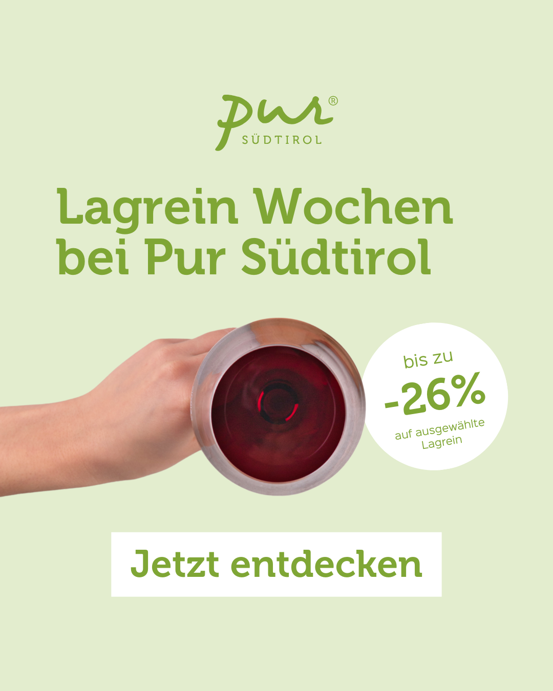 Pur Südtirol Facebook ad