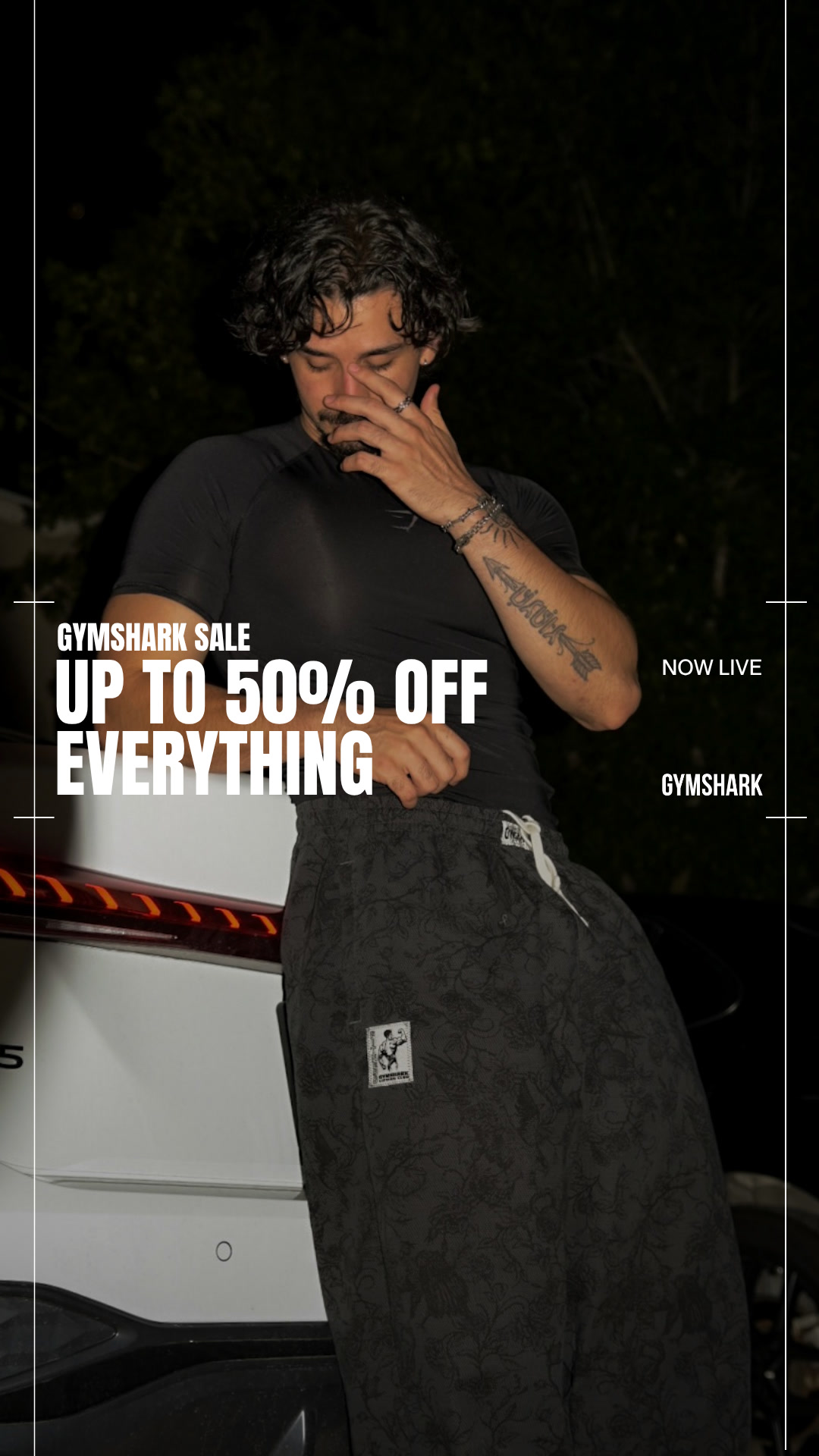 Gymshark Facebook ad