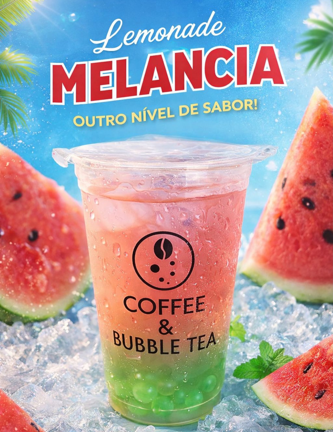 Coffee & Bubble Tea Facebook ad: Chegou o novo ponto mais desejado de Porto…