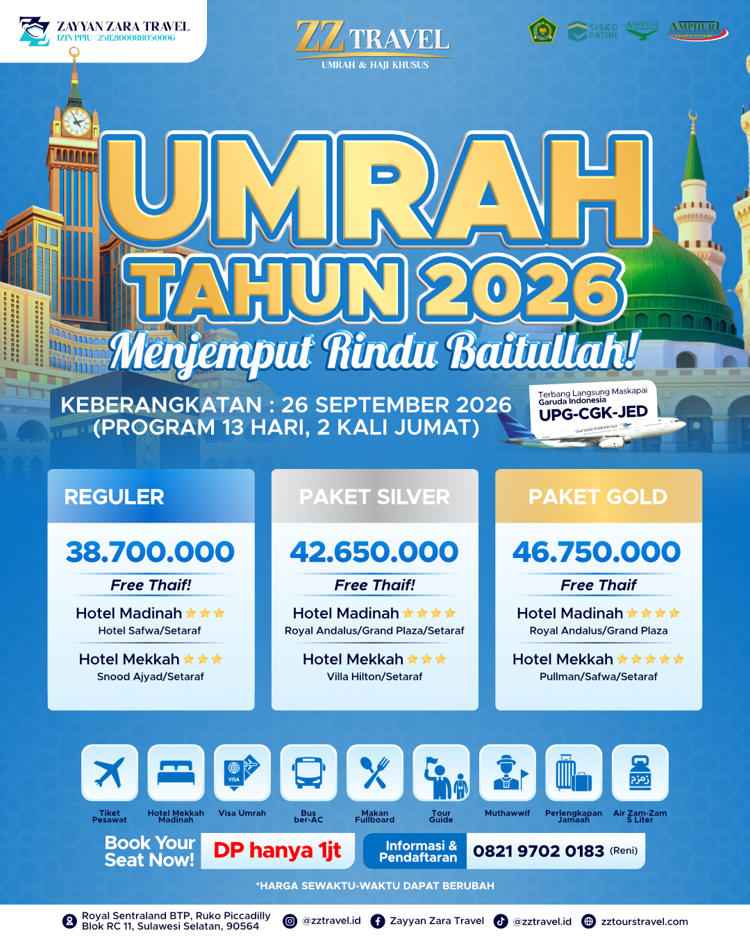 Zayyan Zara Travel Facebook ad