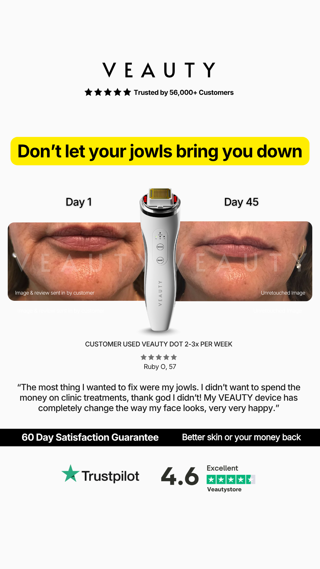 Veauty Facebook ad