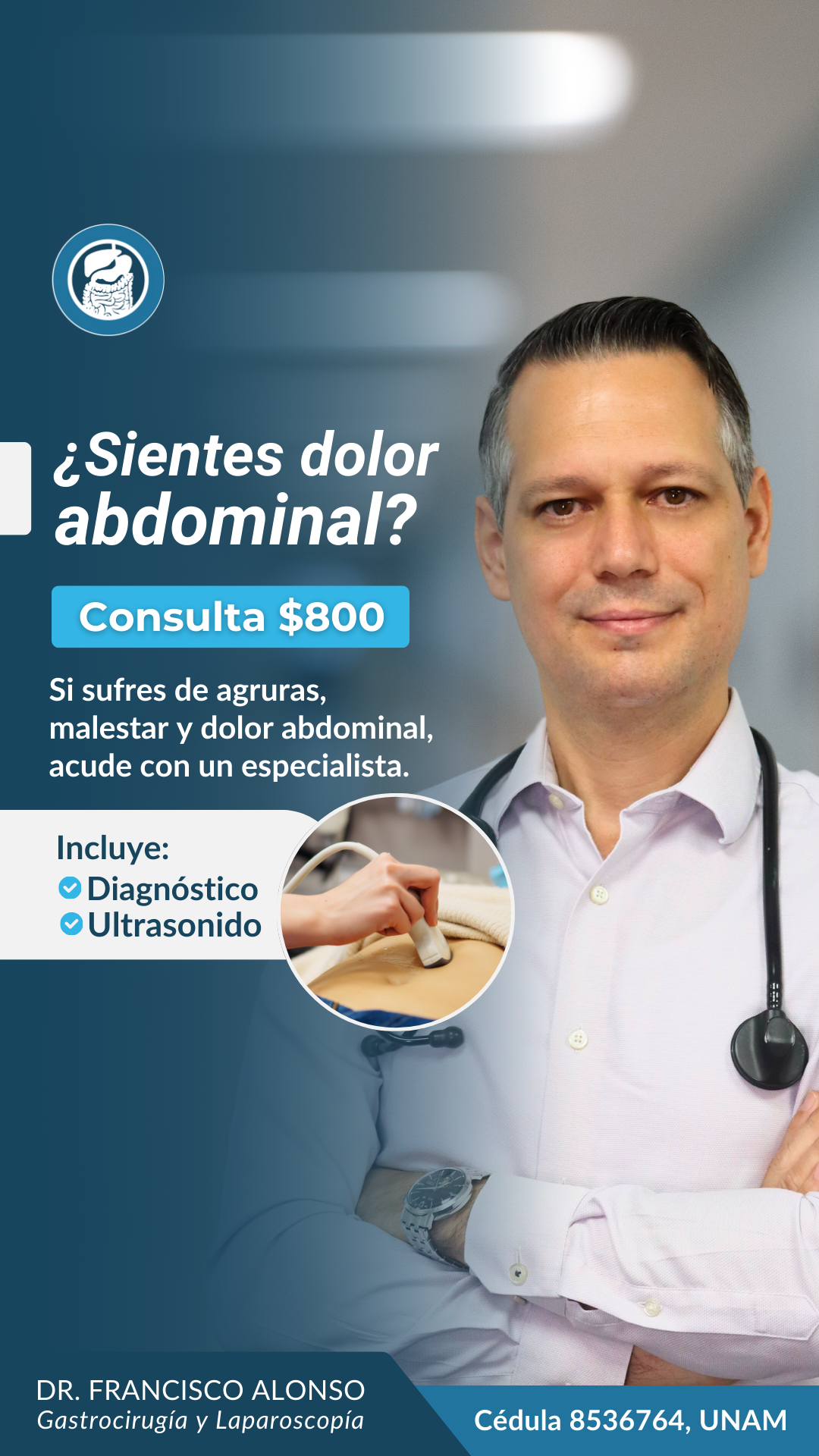 Dr. Francisco Alonso Facebook ad from May 14, 2025