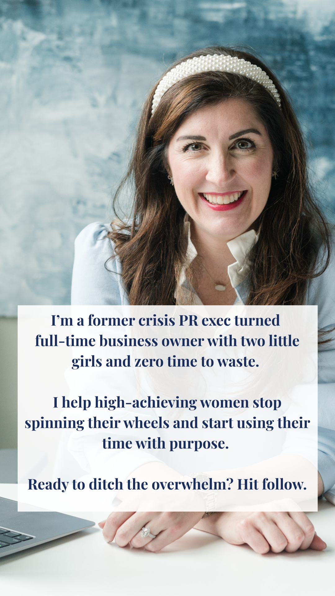 Anna Dearmon Kornick Facebook ad: Busy Marketing & PR Pros, this is for…