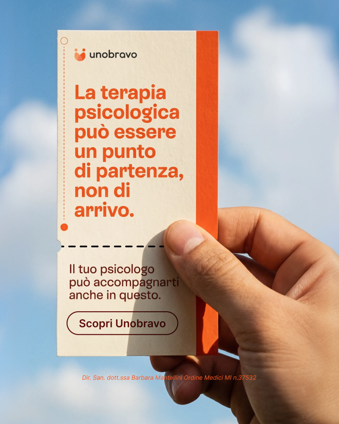 Unobravo Facebook ad