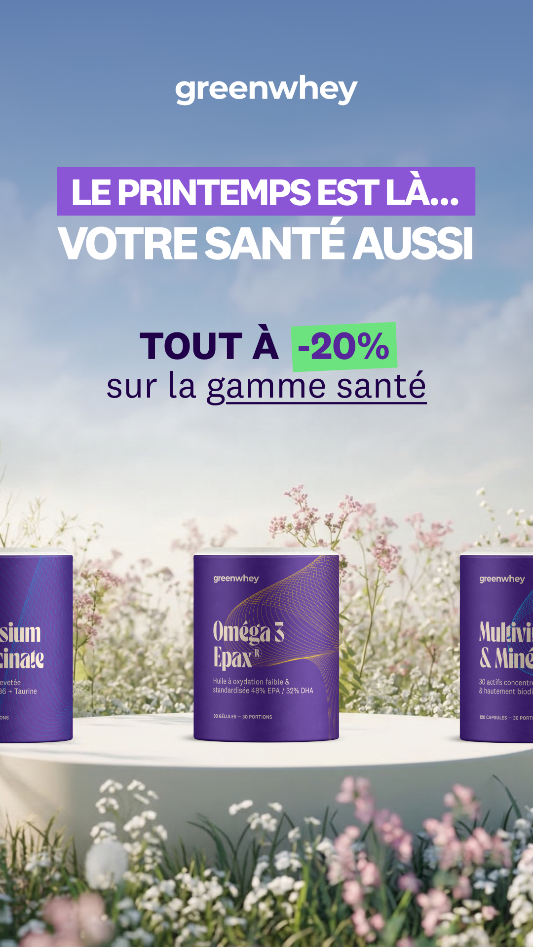 greenwhey Facebook ad