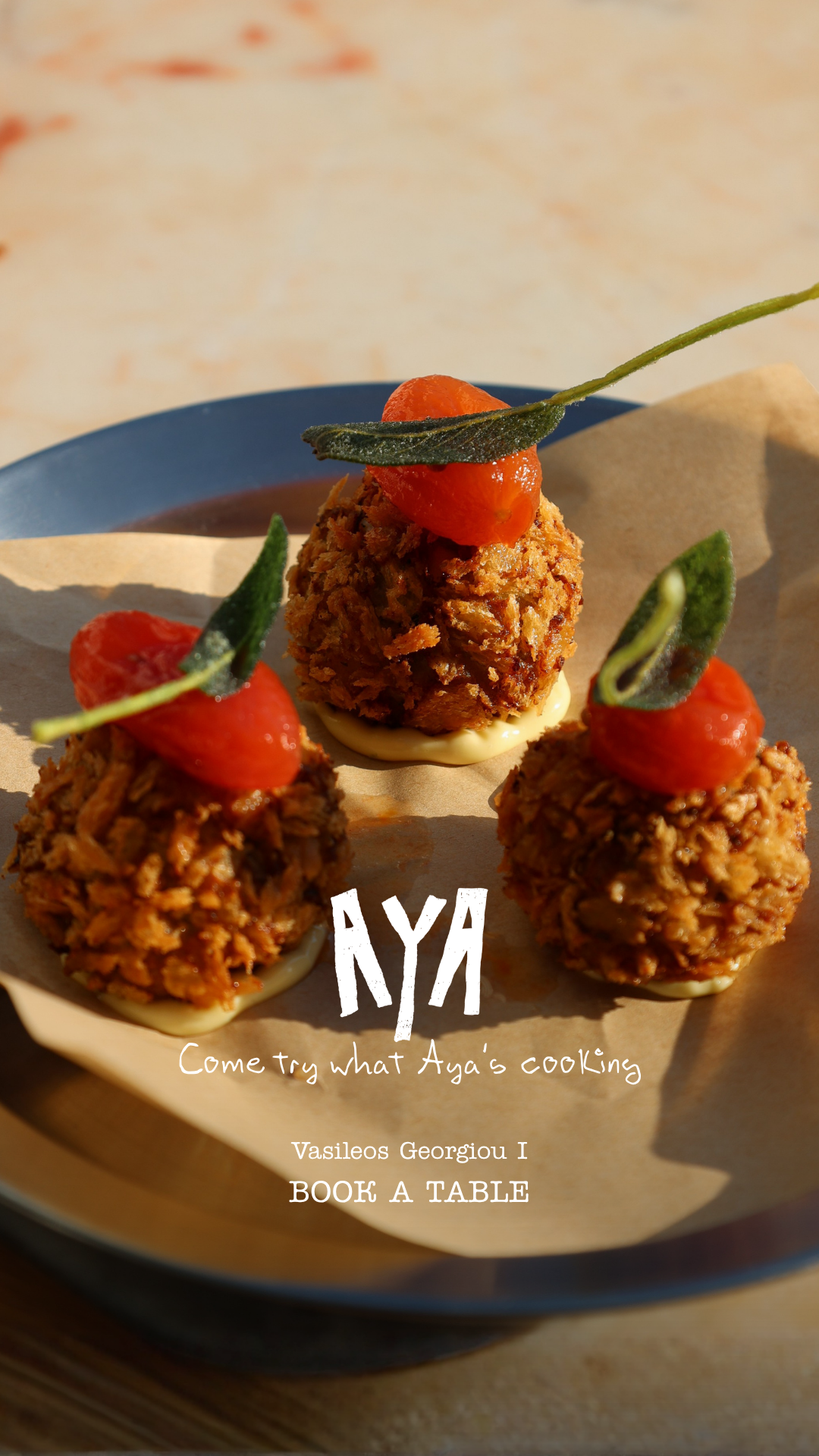 Aya Cooks Facebook ad