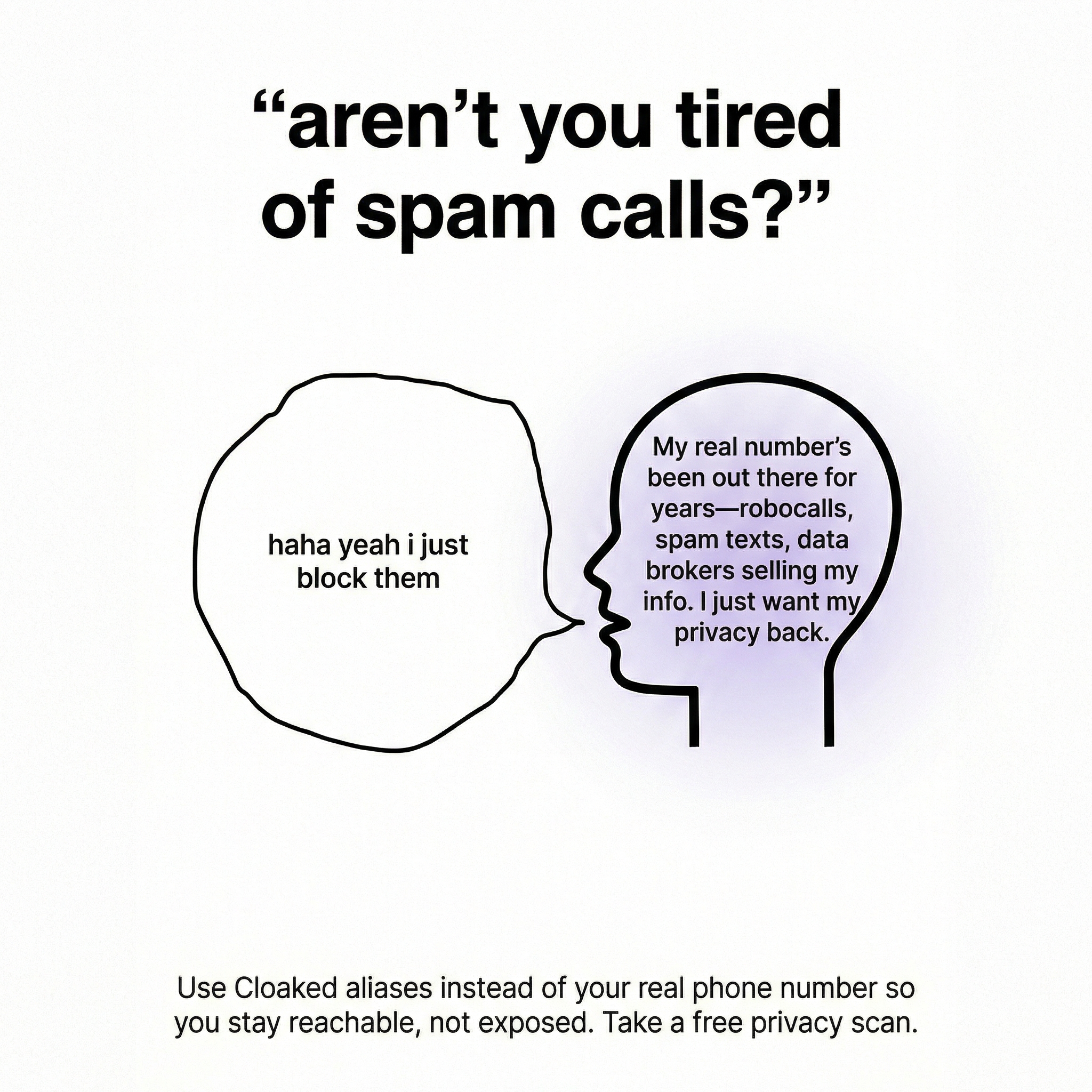Cloaked Inc. Facebook ad