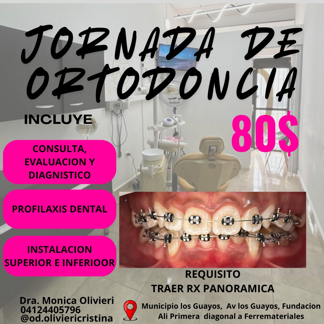 od.oliviericristina Facebook ad: JORNADA DE ORTODONCIA
