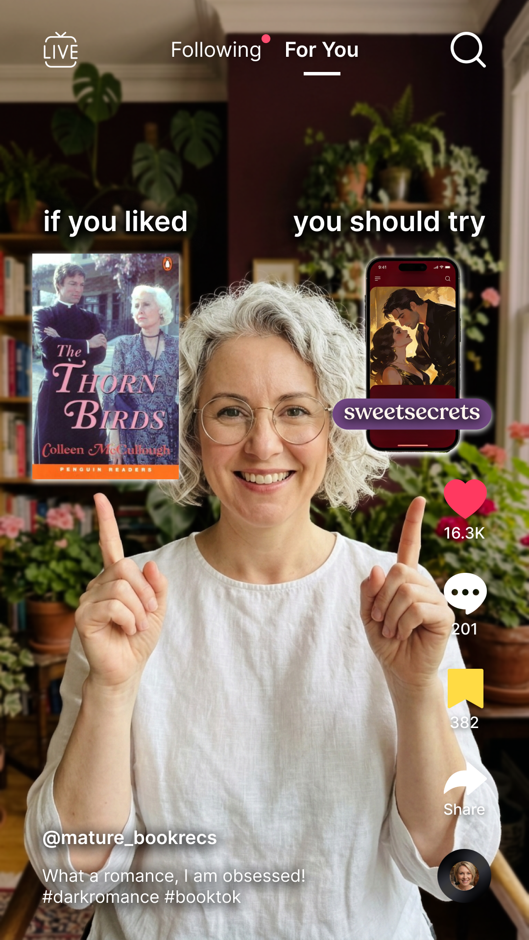 Sweetsecrets Facebook ad