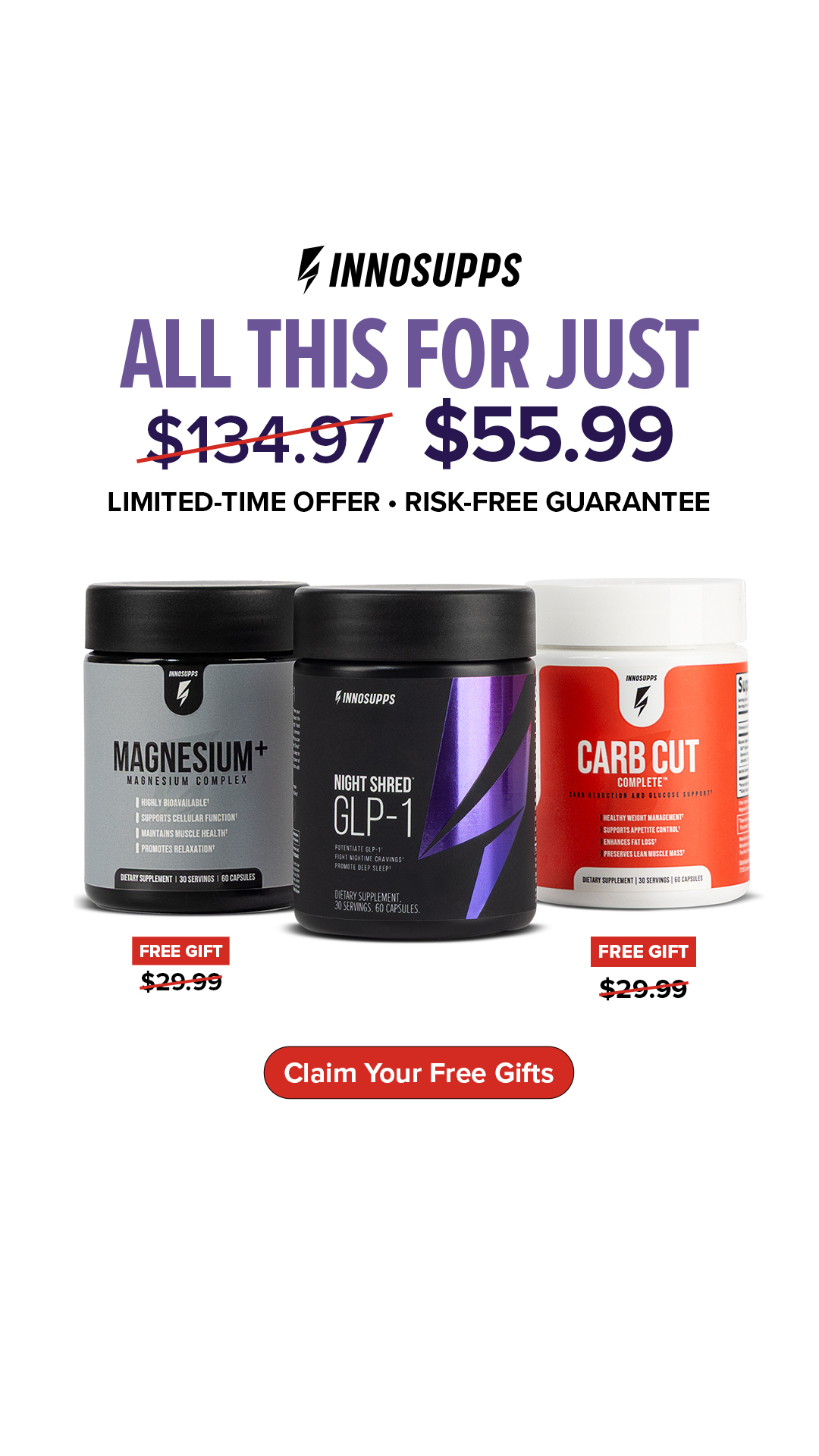Inno Supps Facebook ad