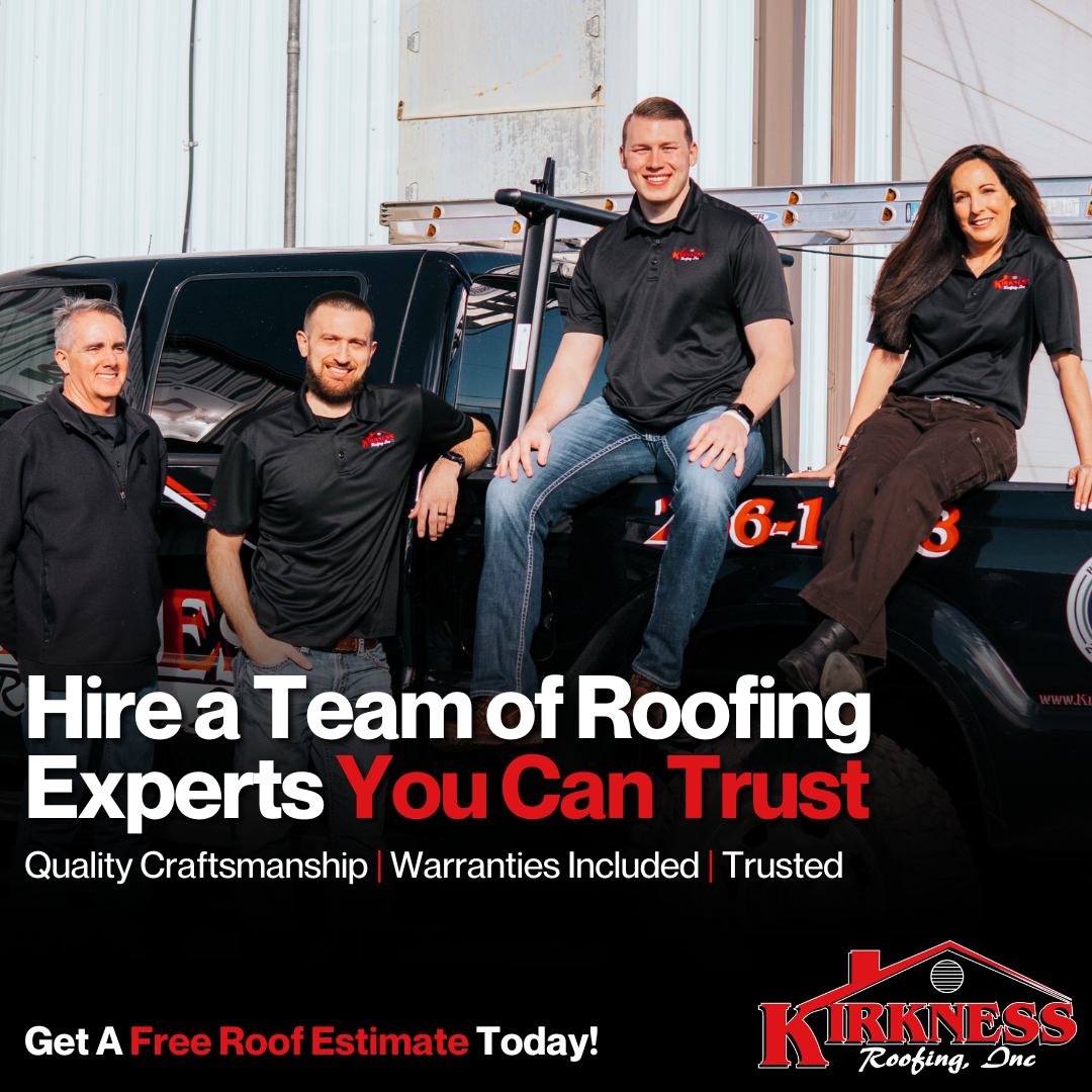 Kirkness Roofing Facebook ad