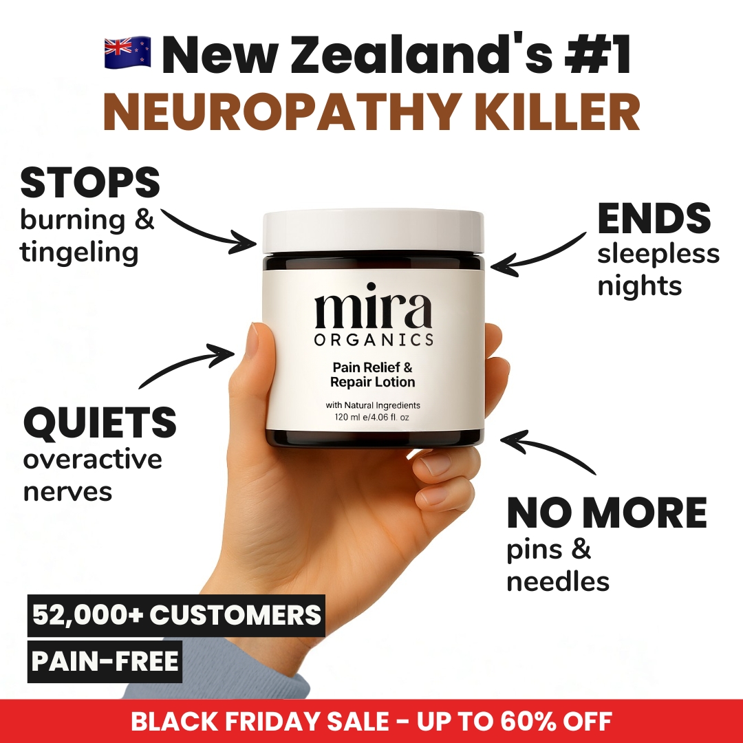 Mira Organics NZ Facebook ad: Our BIGGEST Sale Of The Year