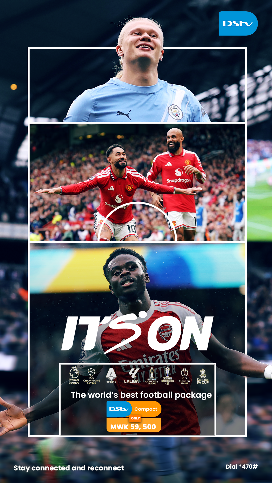 DStv Facebook ad: The New Season Is On