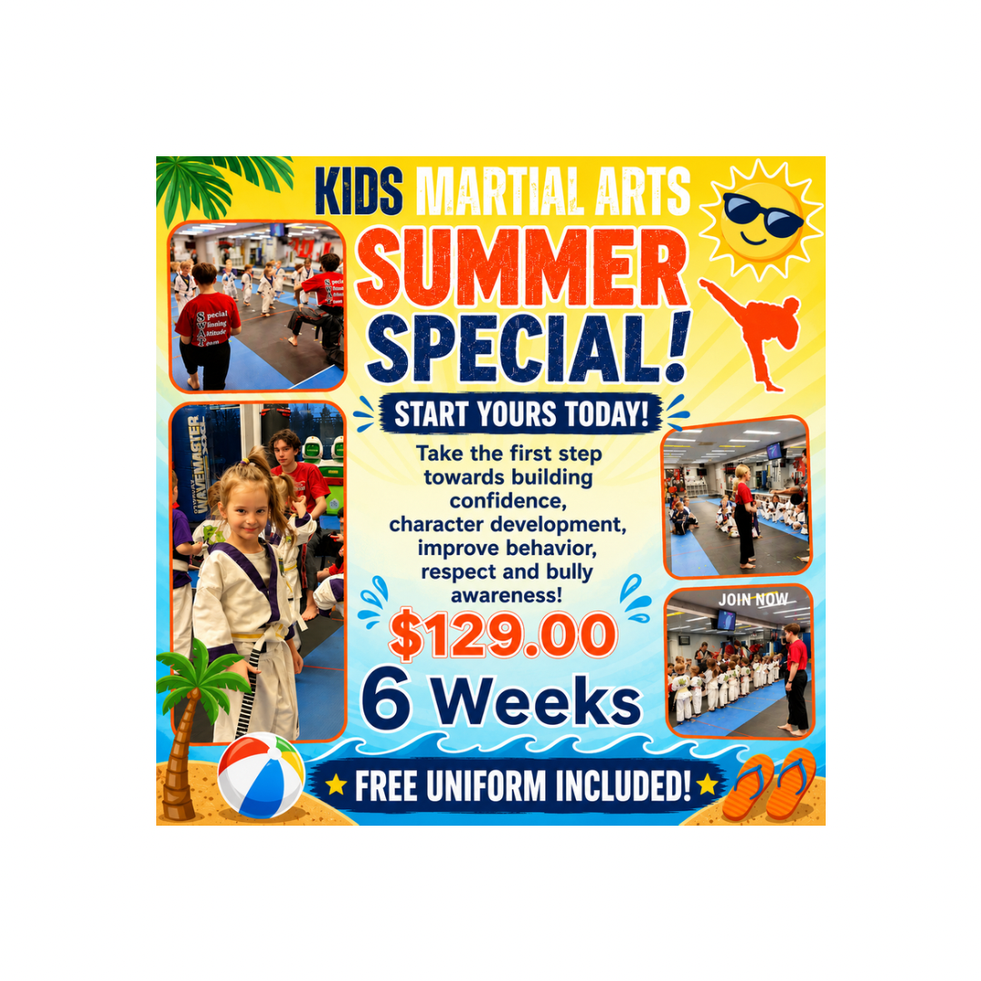 Collingwood Martial Arts Centre Facebook ad: 6 Weeks Summer Special