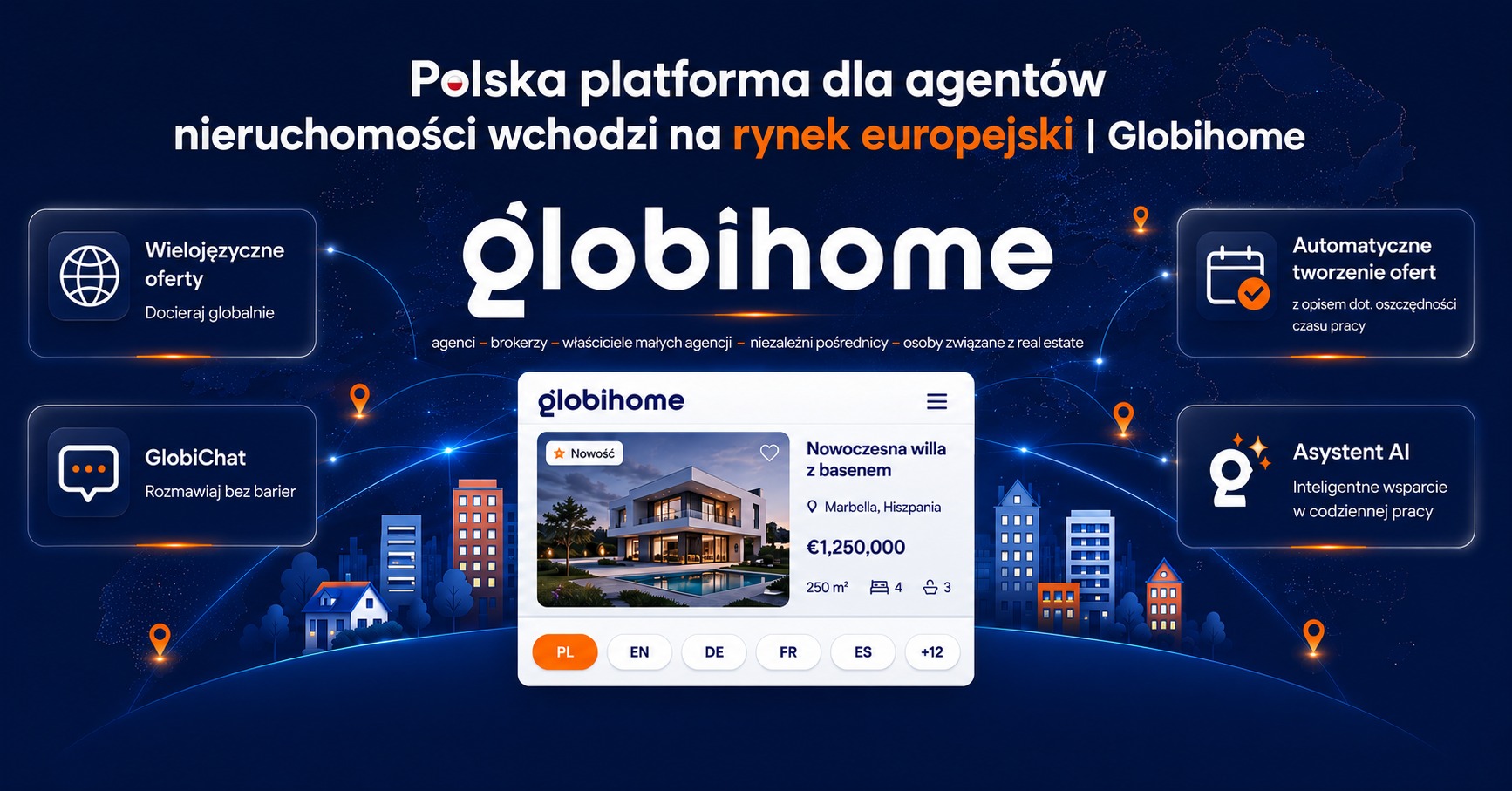 Globihome - Global Real Estate Platform Facebook ad: Polska platforma dla agentów nieruchomości wchodzi na…