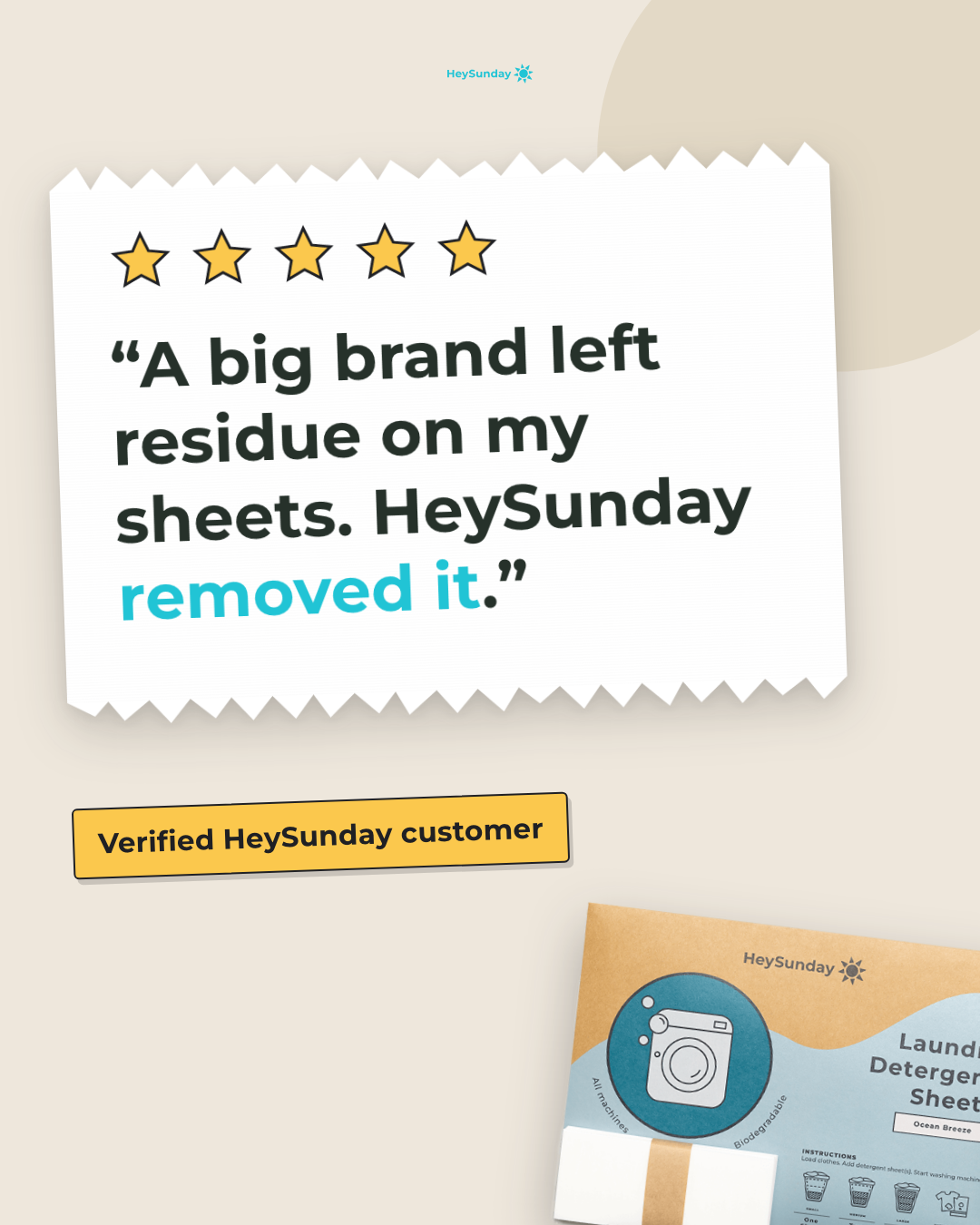 HeySunday Facebook ad