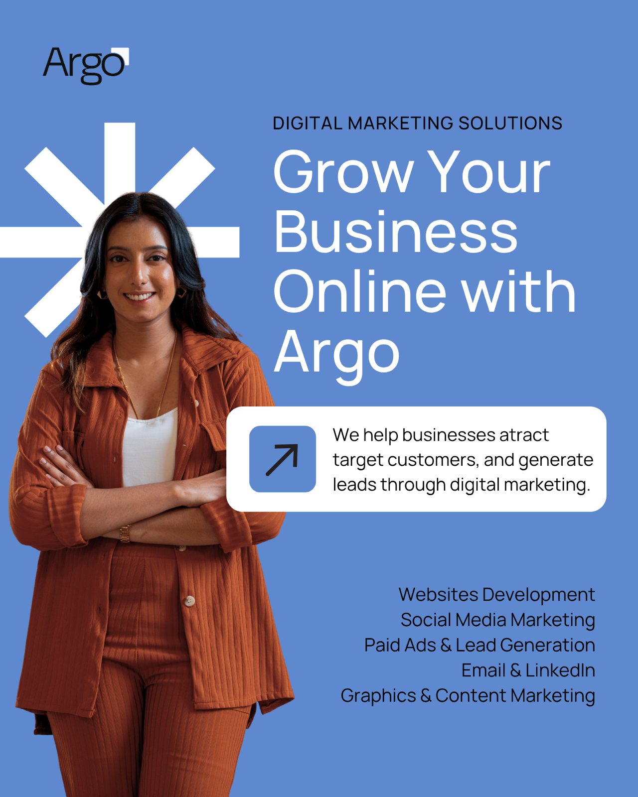 Argo Facebook ad: A full service digital marketing partner in Saudi…