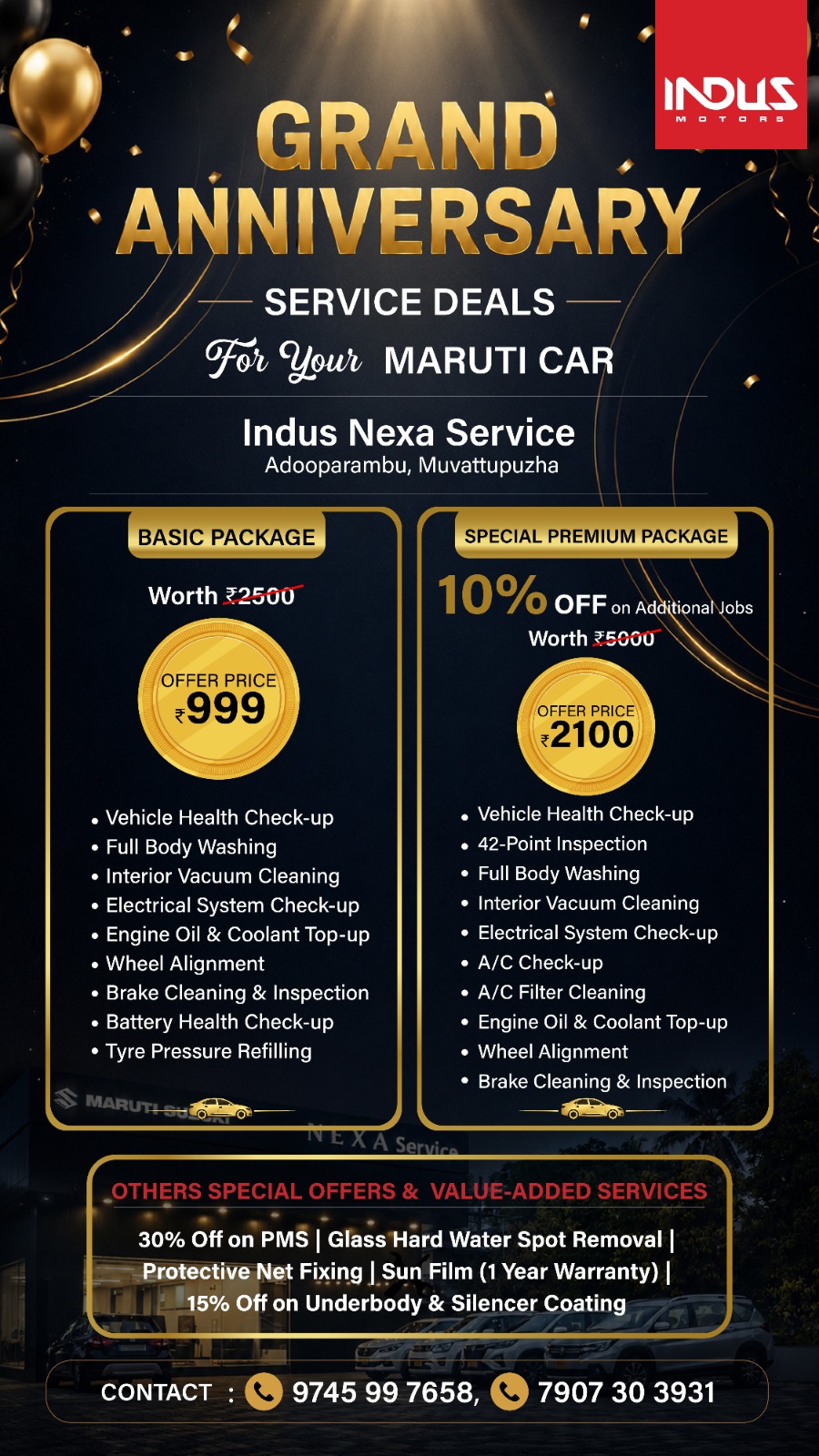 Indus Motors Facebook ad