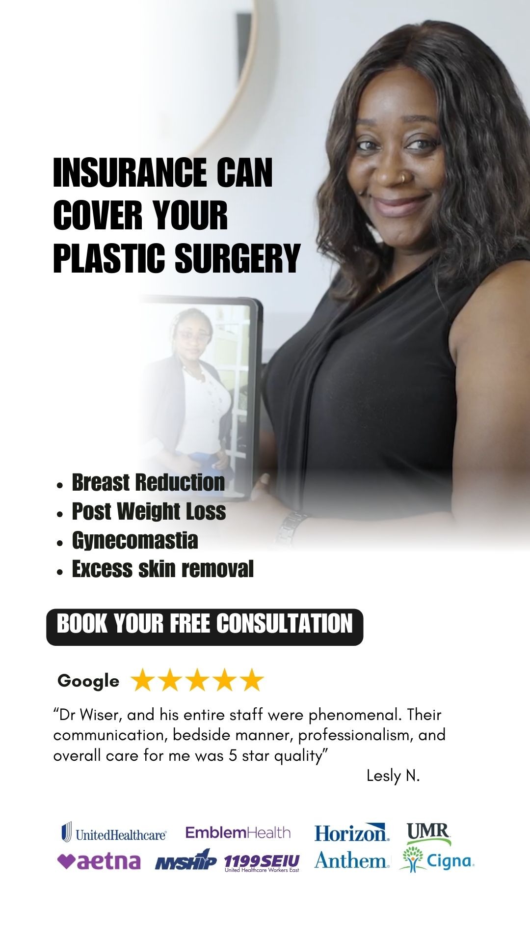 Dr. Itay Wiser MD - Breast Plastic, Cosmetic & Reconstructive Surgeon Facebook ad