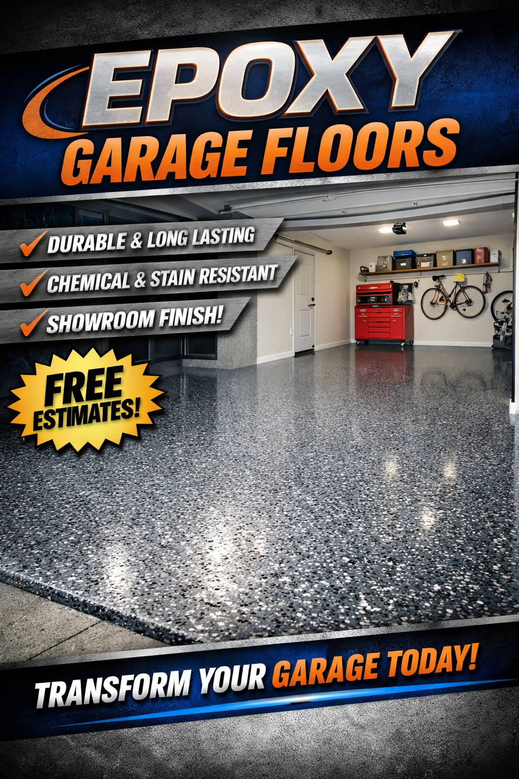 Plano Epoxy Facebook ad from Mar 26, 2026