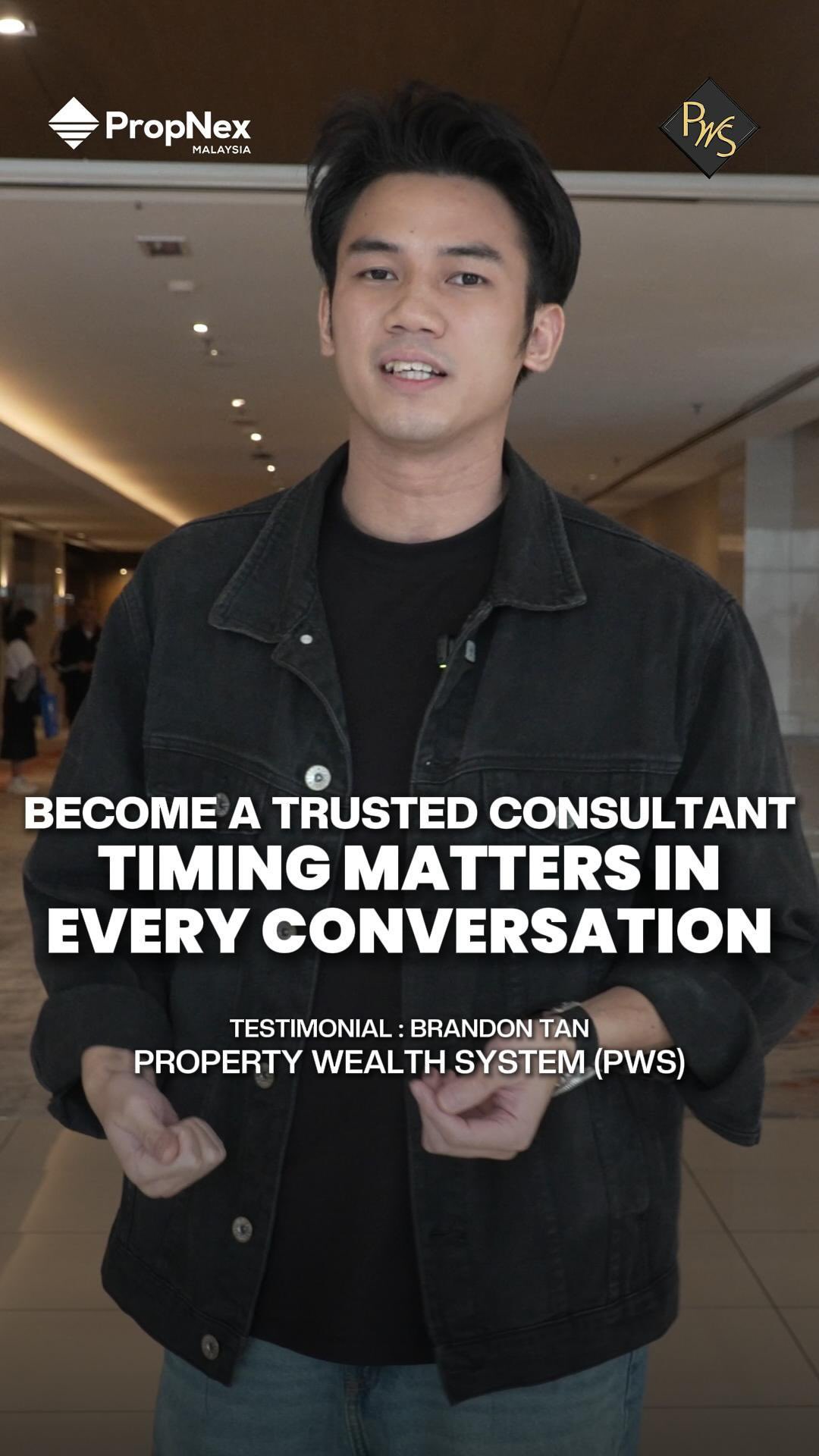 PropNex REN Malaysia Facebook ad: Participating in PWS for the first time gave…