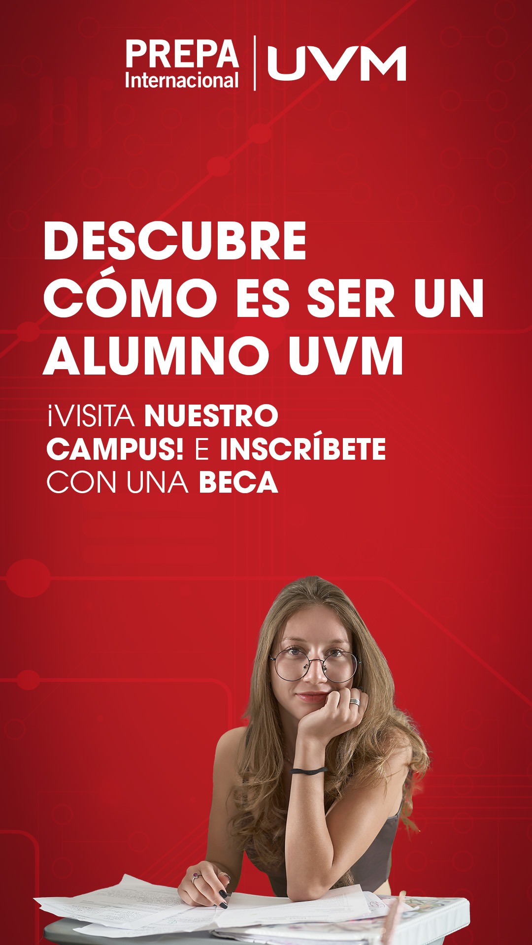 UVM Facebook ad