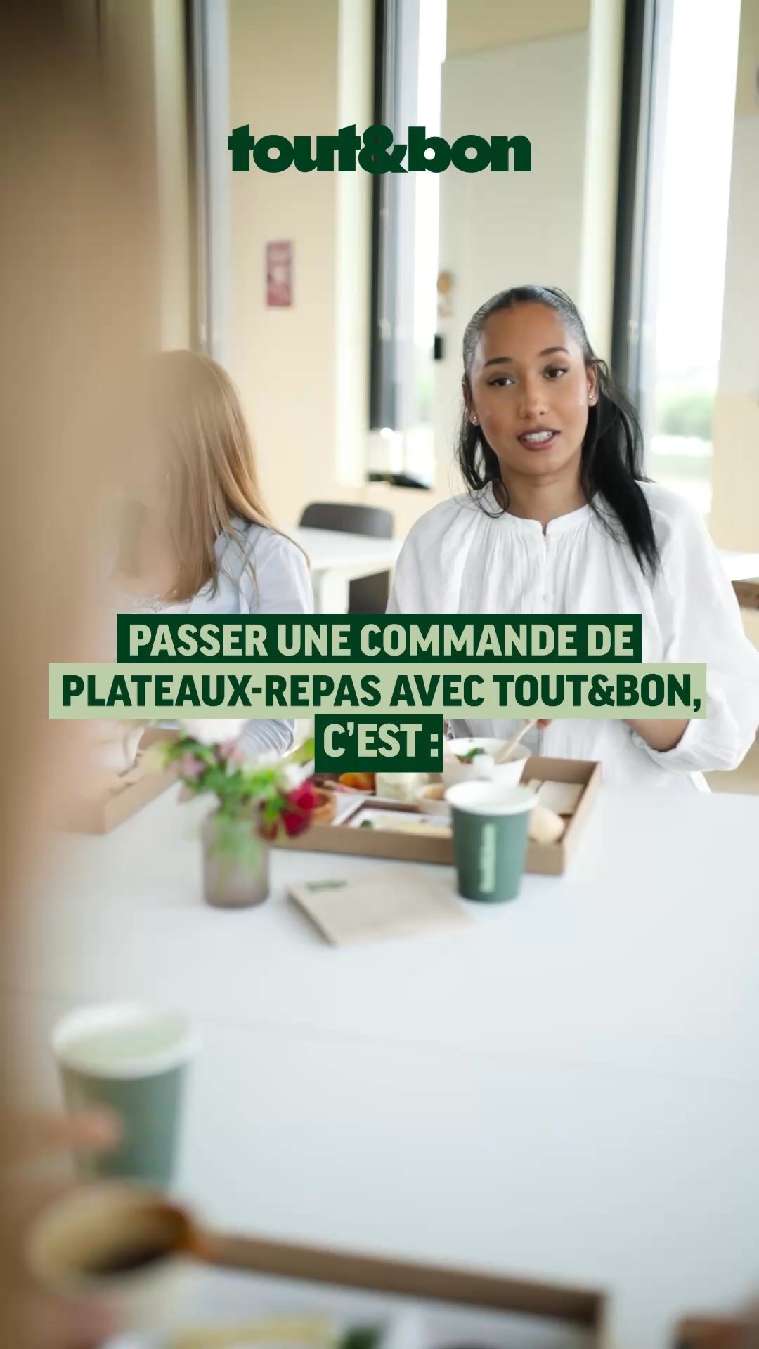 Tout&Bon Facebook ad: Plateaux repas livrés en 3h à Strasbourg avec Tout&bon!