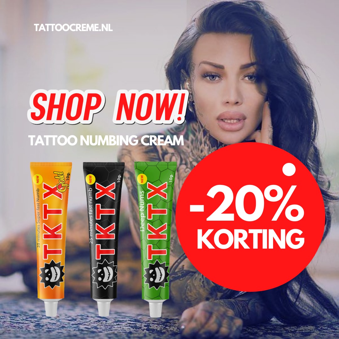 Tattoo Creme Original Facebook ad: Zet je tattoo zonder zorgen