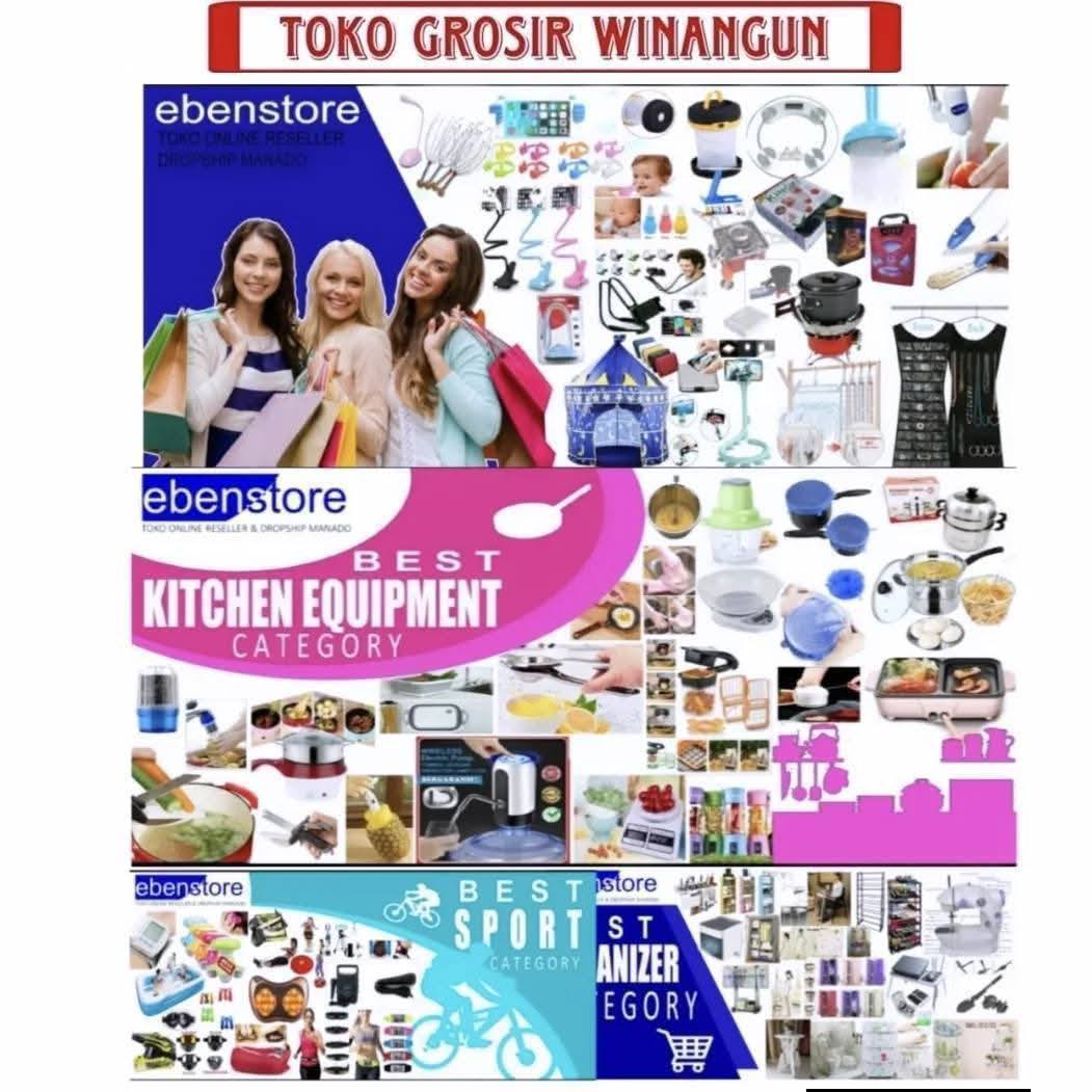 Ebenstore toko online Grosir Manado Facebook ad: (OPEN RESELLER)