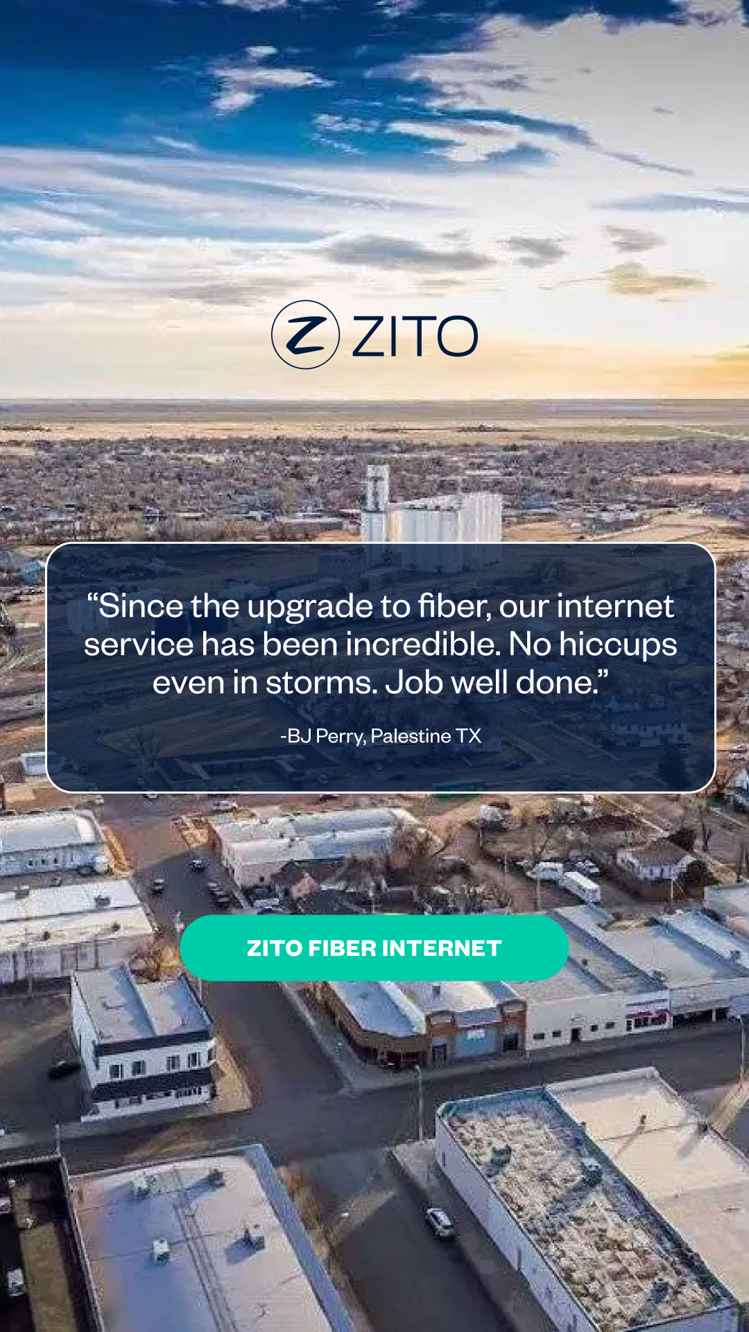 Zito Media - High Speed Internet, Digital Cable TV, & Digital Voice Facebook ad from Feb 10, 2025