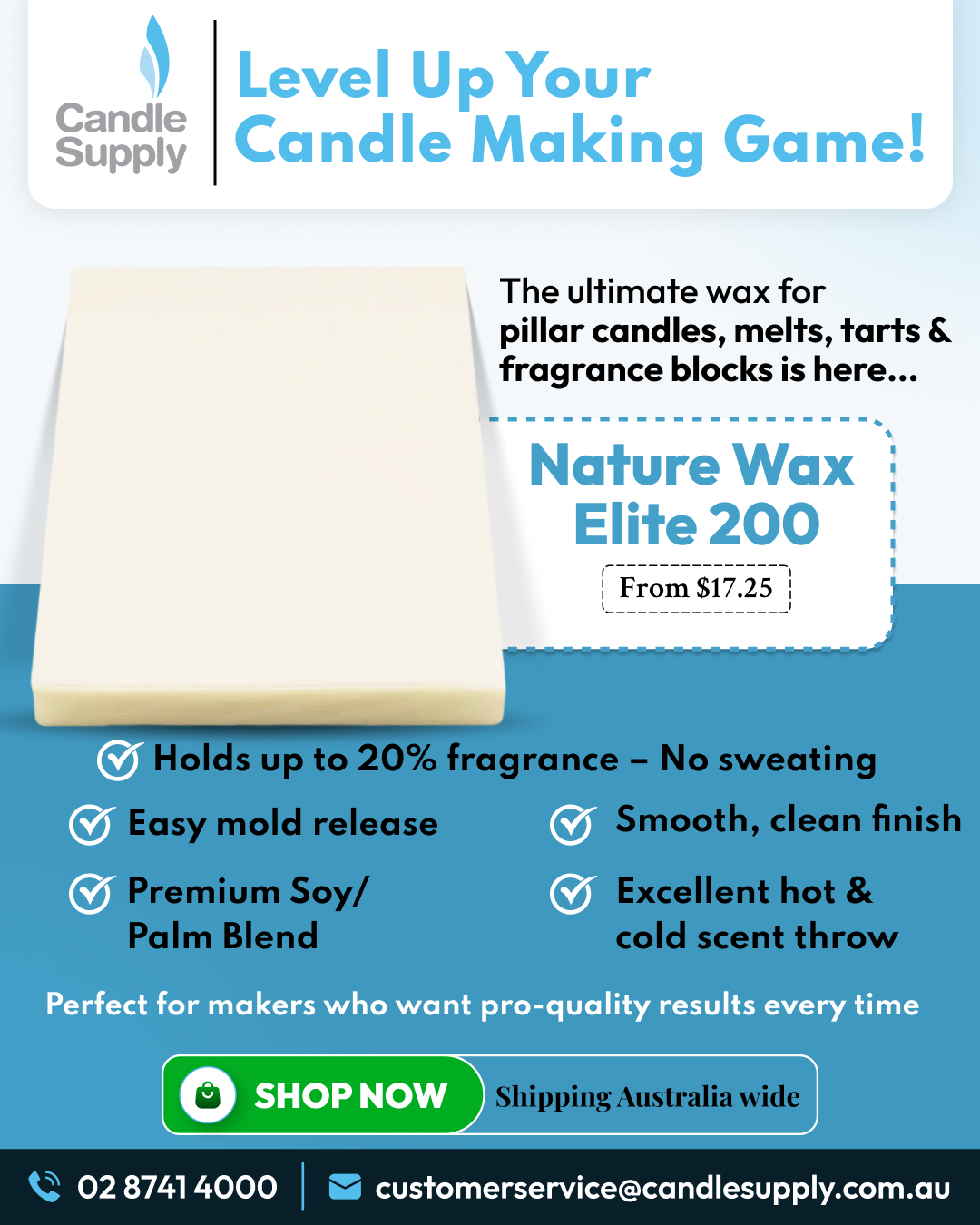 Candle Supply Facebook ad