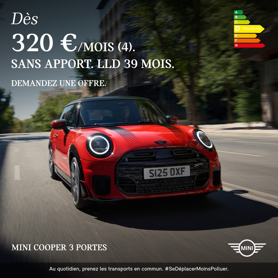 MINI Facebook ad