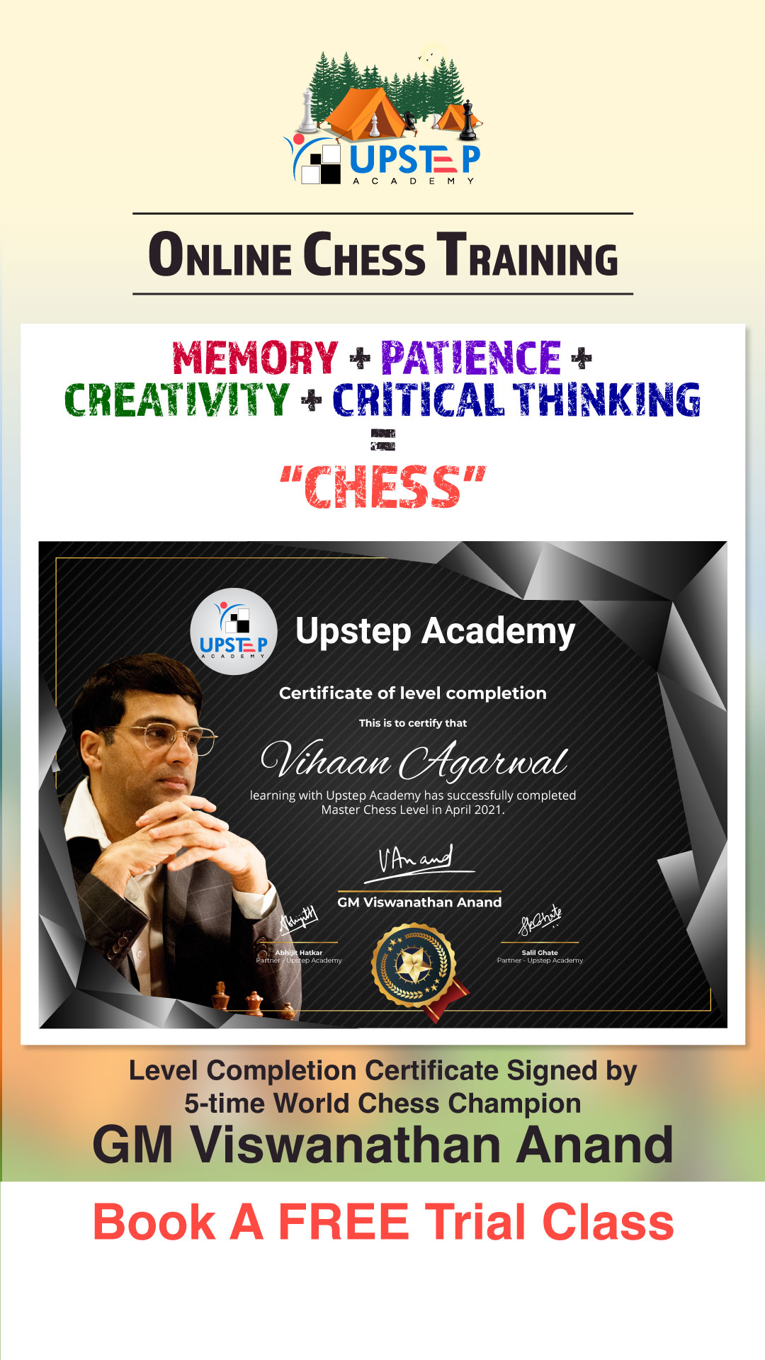 Upstep Academy Facebook ad