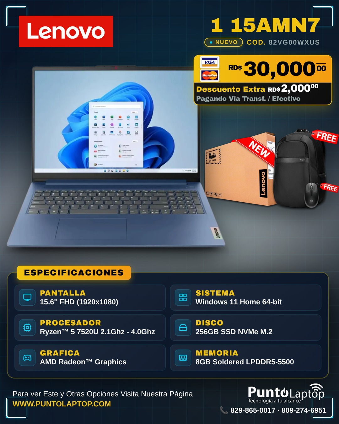 Puntolaptoprd Facebook ad: ๐๐๐๐ซ๐ญ๐๐ฌ ๐๐ ๐๐๐ฉ๐ญ๐จ๐ฉ๐ฌ ๐๐๐ง๐จ๐ฏ๐จ Reciรฉnโฆ