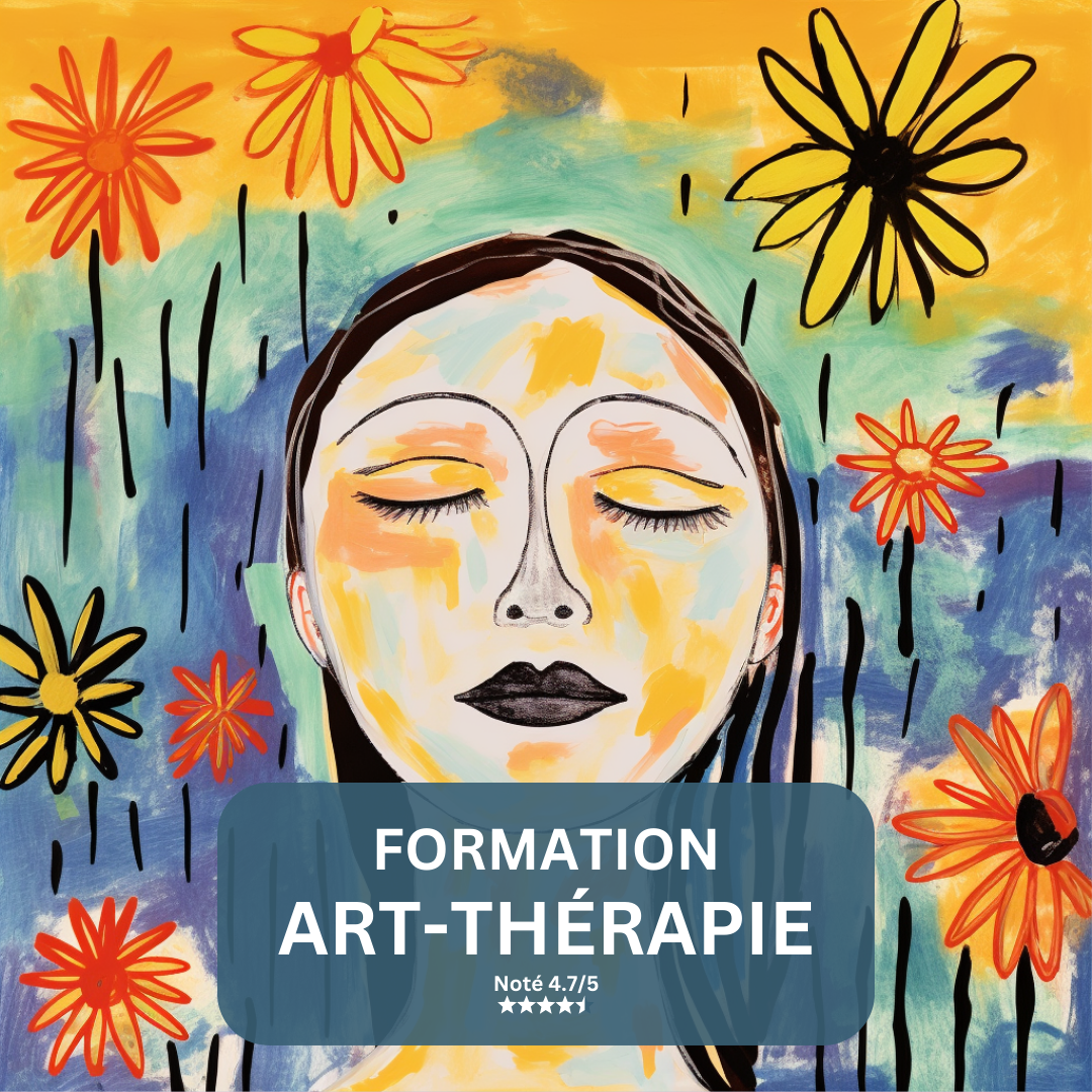 Instruire Bien-Être Facebook ad: Formation certifiante en art-thérapie