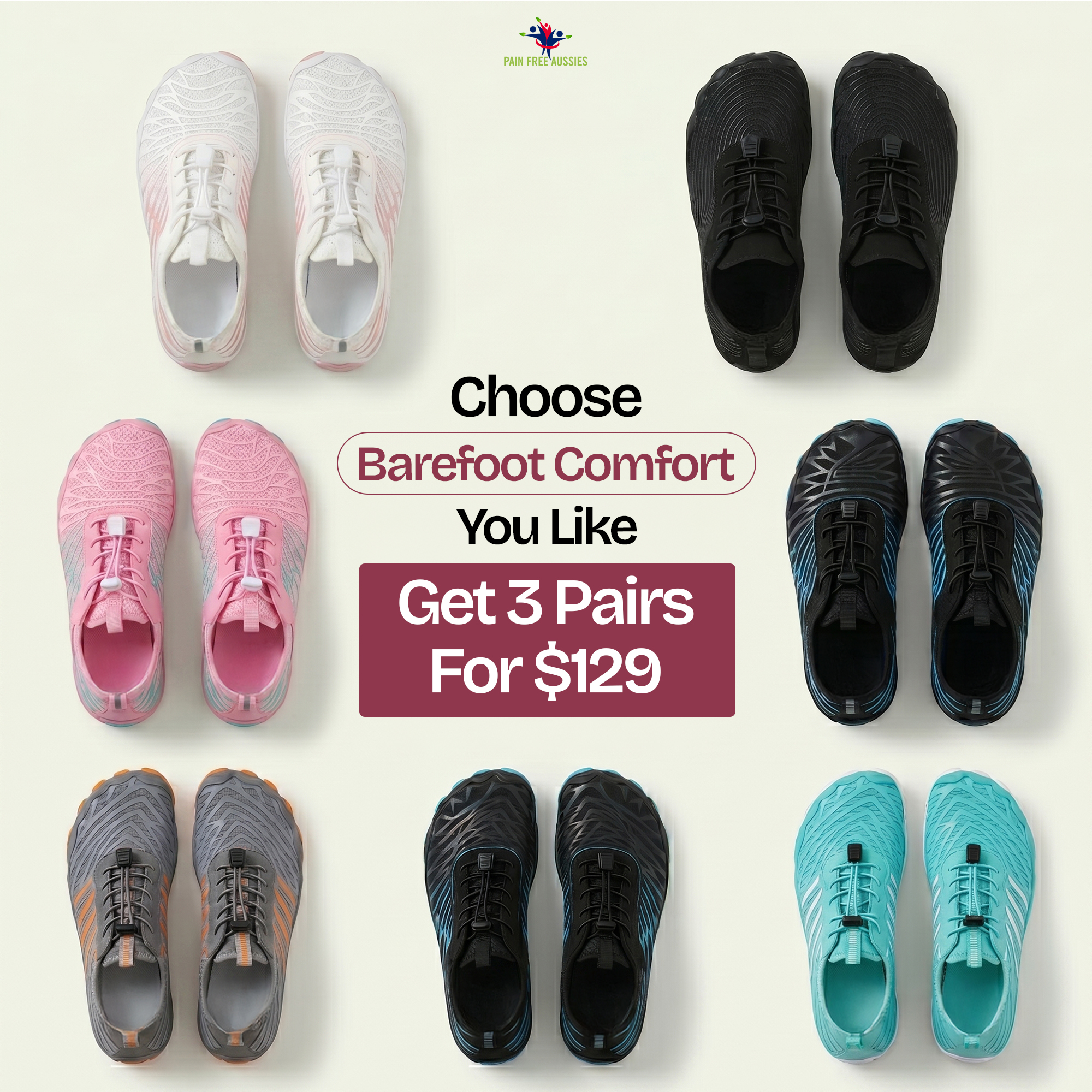 Pain Free Aussies Facebook ad