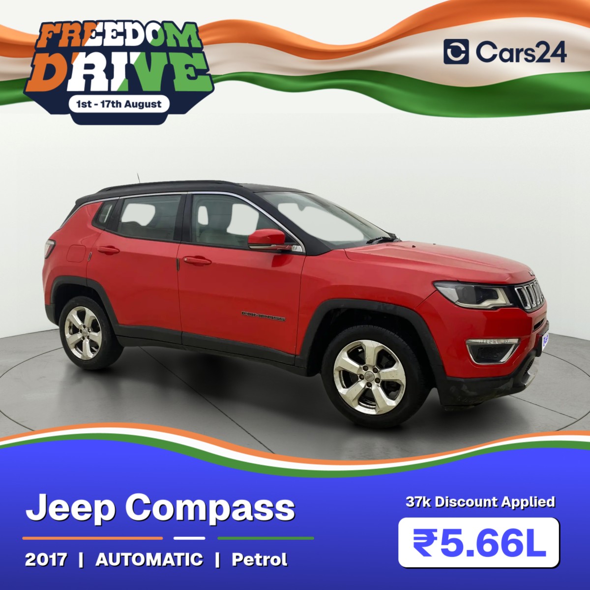 Cars24New Facebook ad: Buy Cars24 Lifetime Warranty Protected Pre-Loved Cars