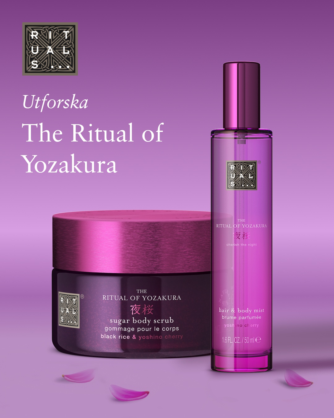 Rituals Cosmetics Facebook ad: Nattmagi
