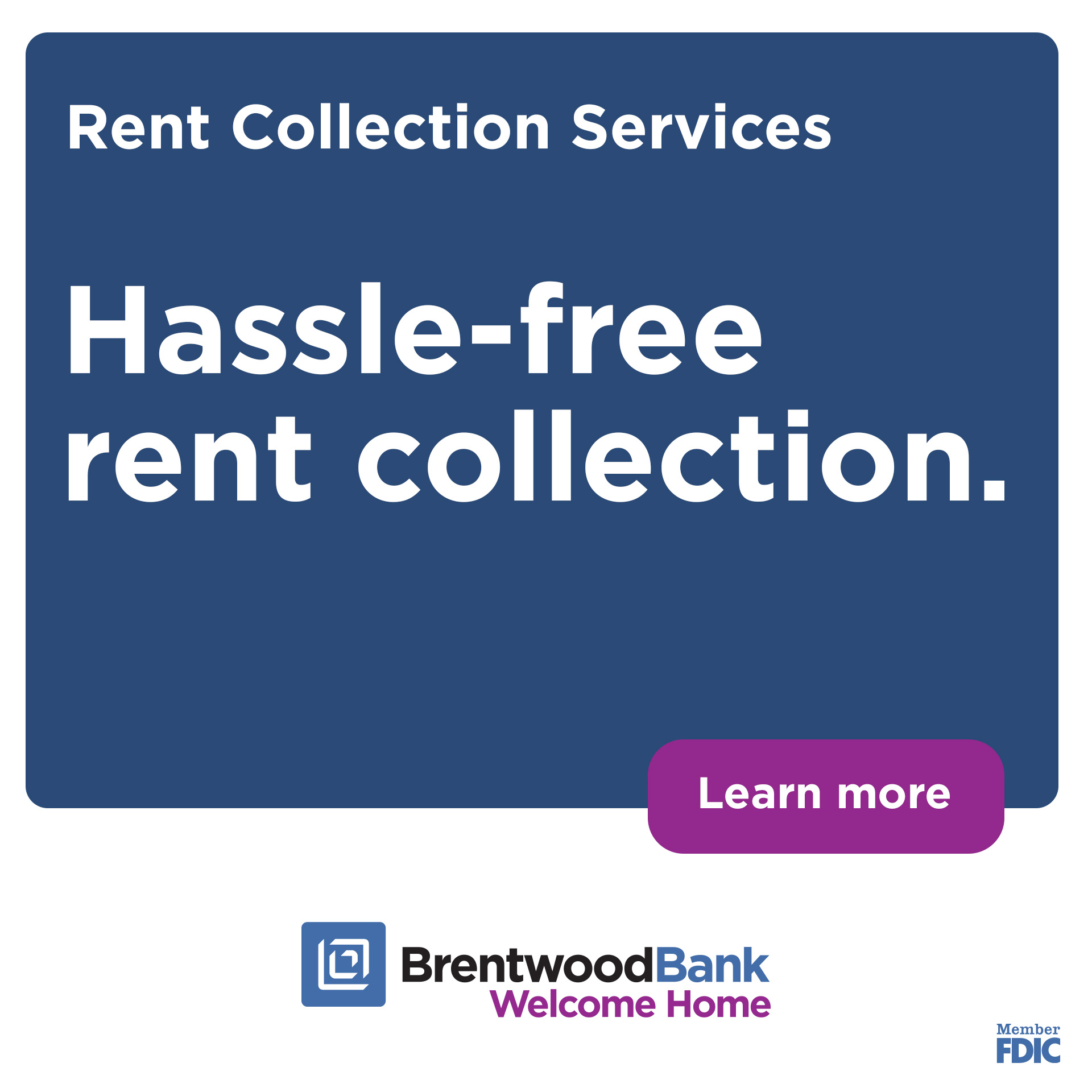 Brentwood Bank Facebook ad