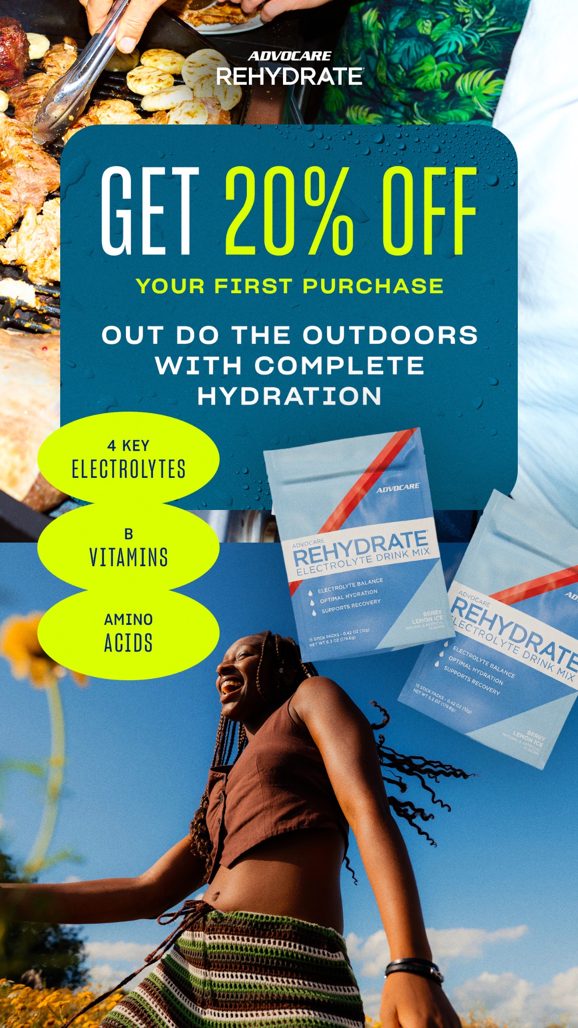 AdvoCare Facebook ad from Jul 1, 2026