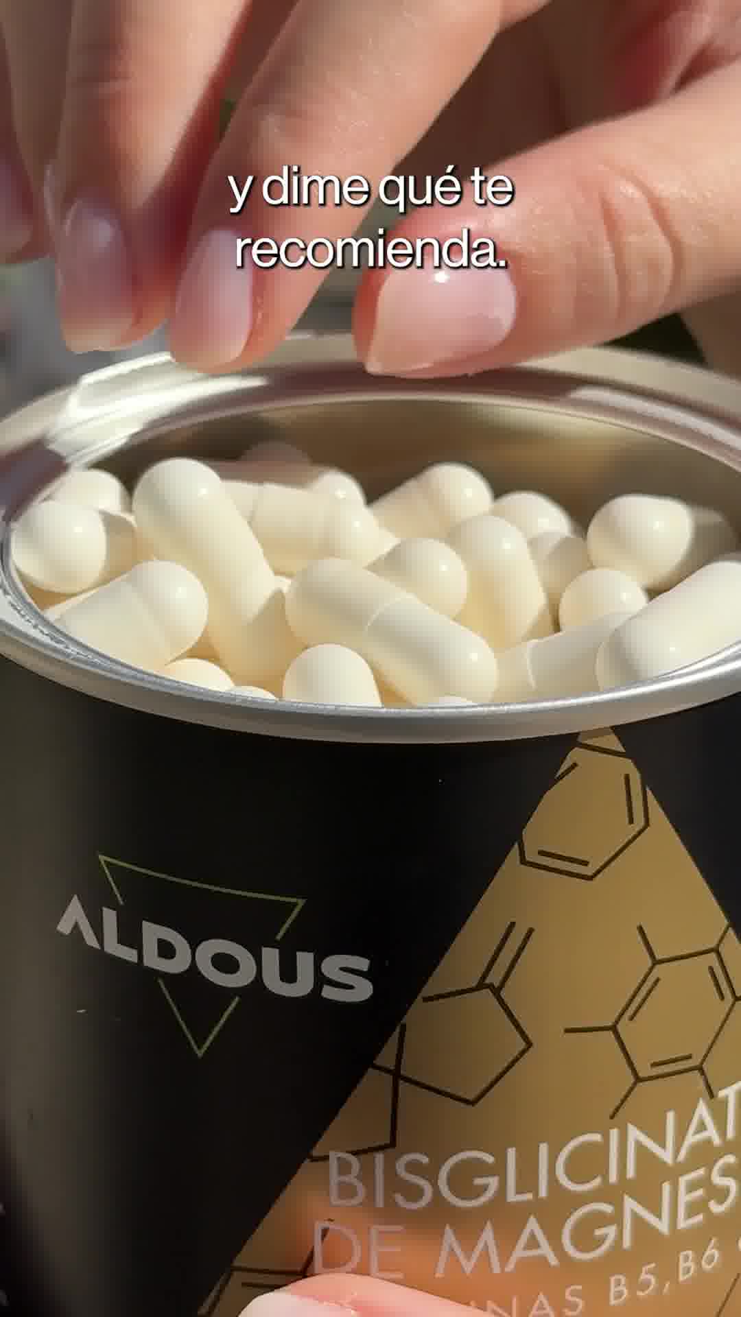 Aldous Bio Facebook ad: Te ayudamos a elegir tus complementos