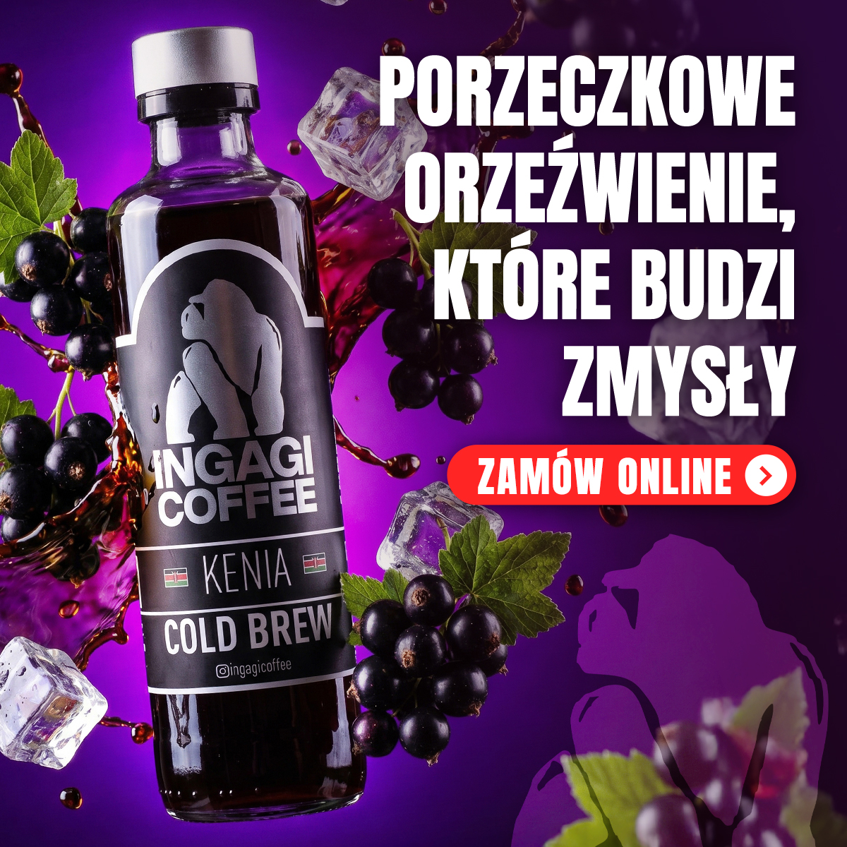 GorillaCoffee.pl Facebook ad