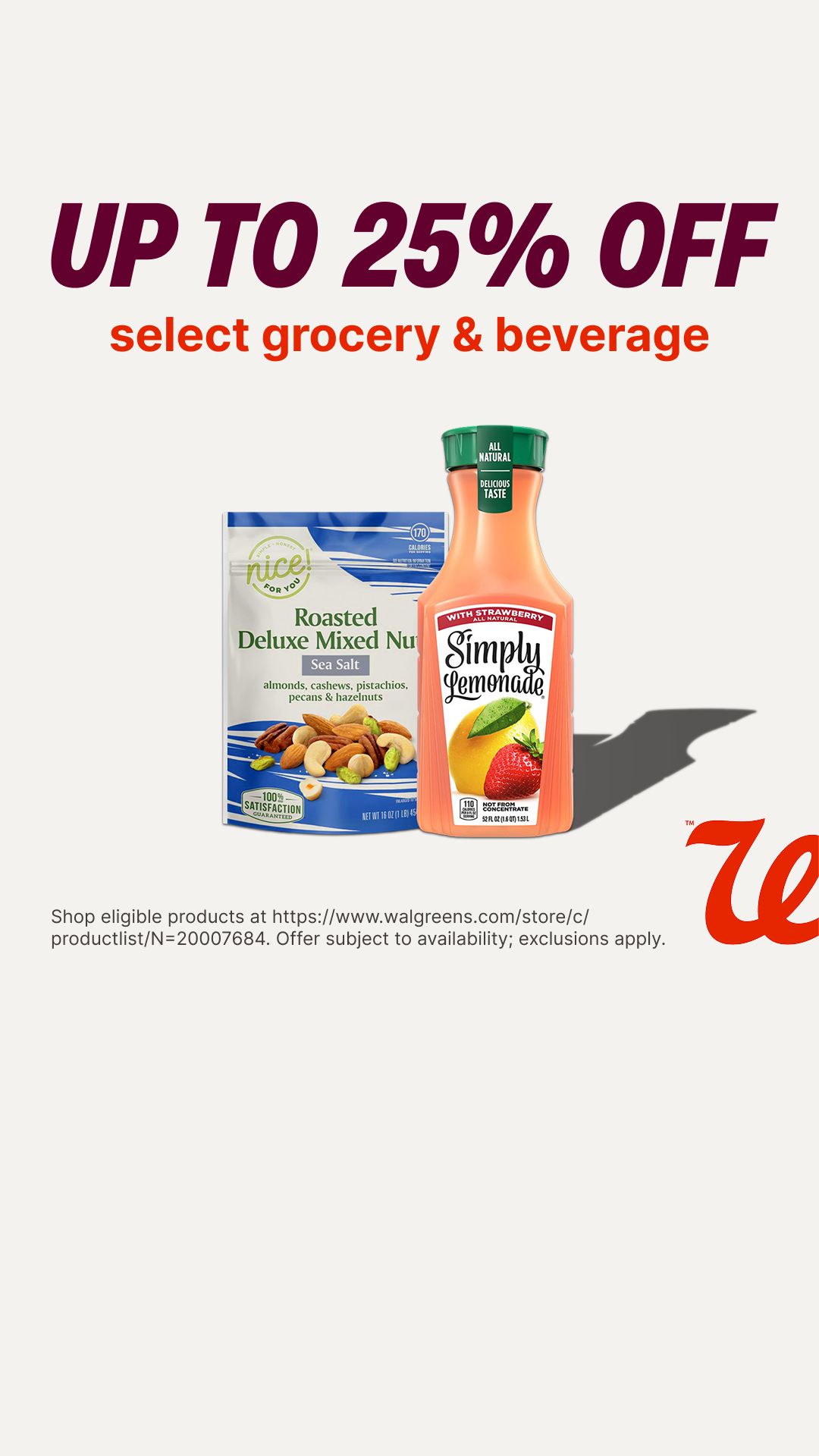 Walgreens Facebook ad