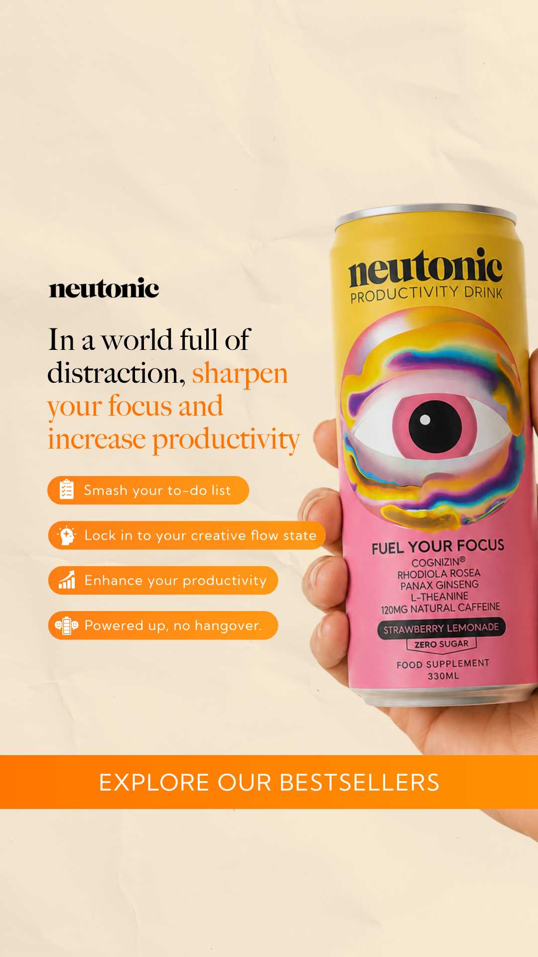 Neutonic Facebook ad